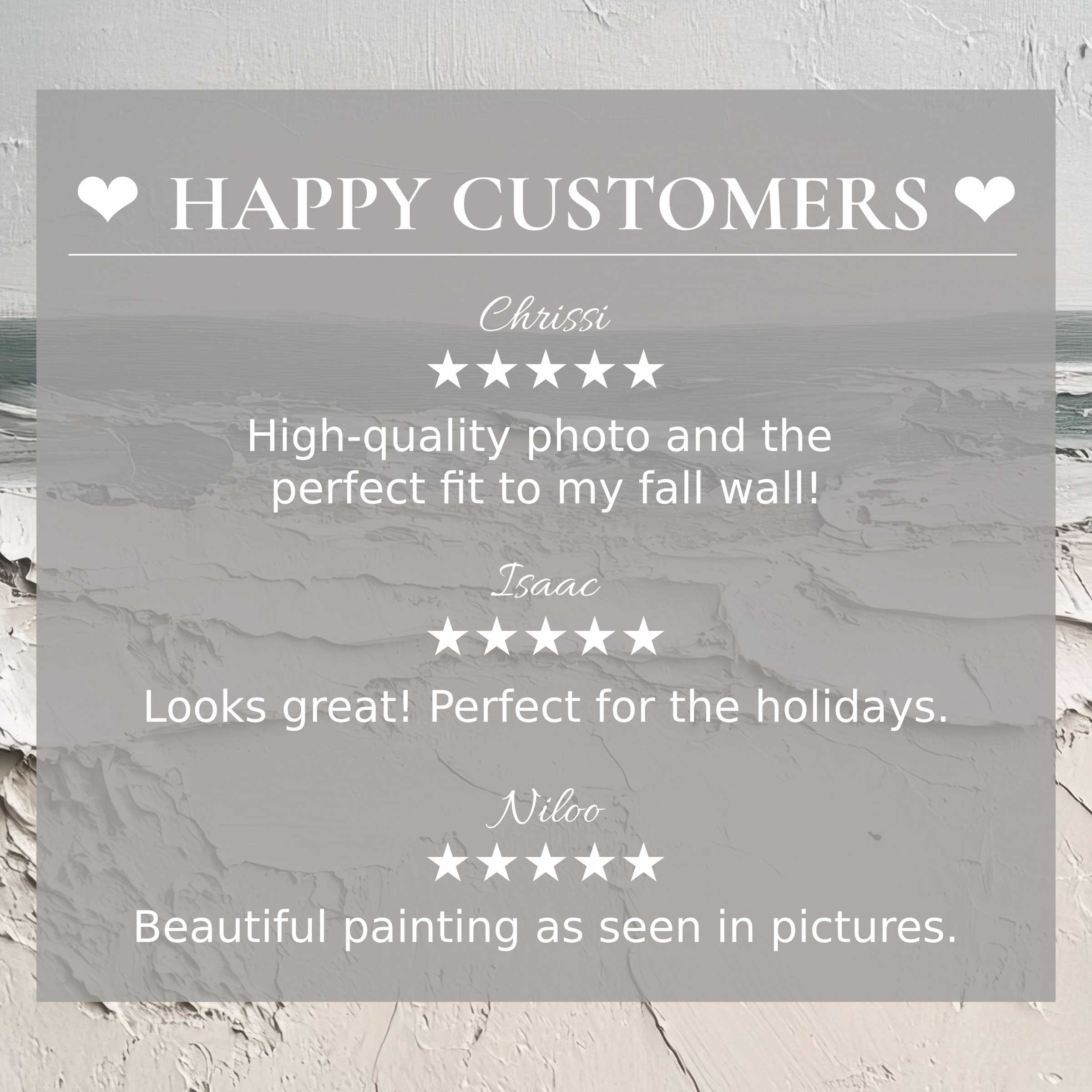 Elegant summer art for Frame TV with abstract sunset hues and happy customer reviews building trust and style appeal