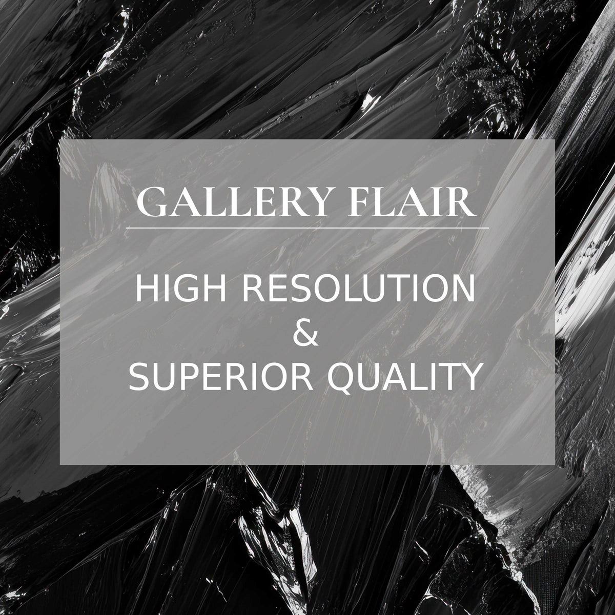 Luxurious abstract printable art in bold monochrome strokes, radiating depth and texture to elevate modern interiors with refined sophistication