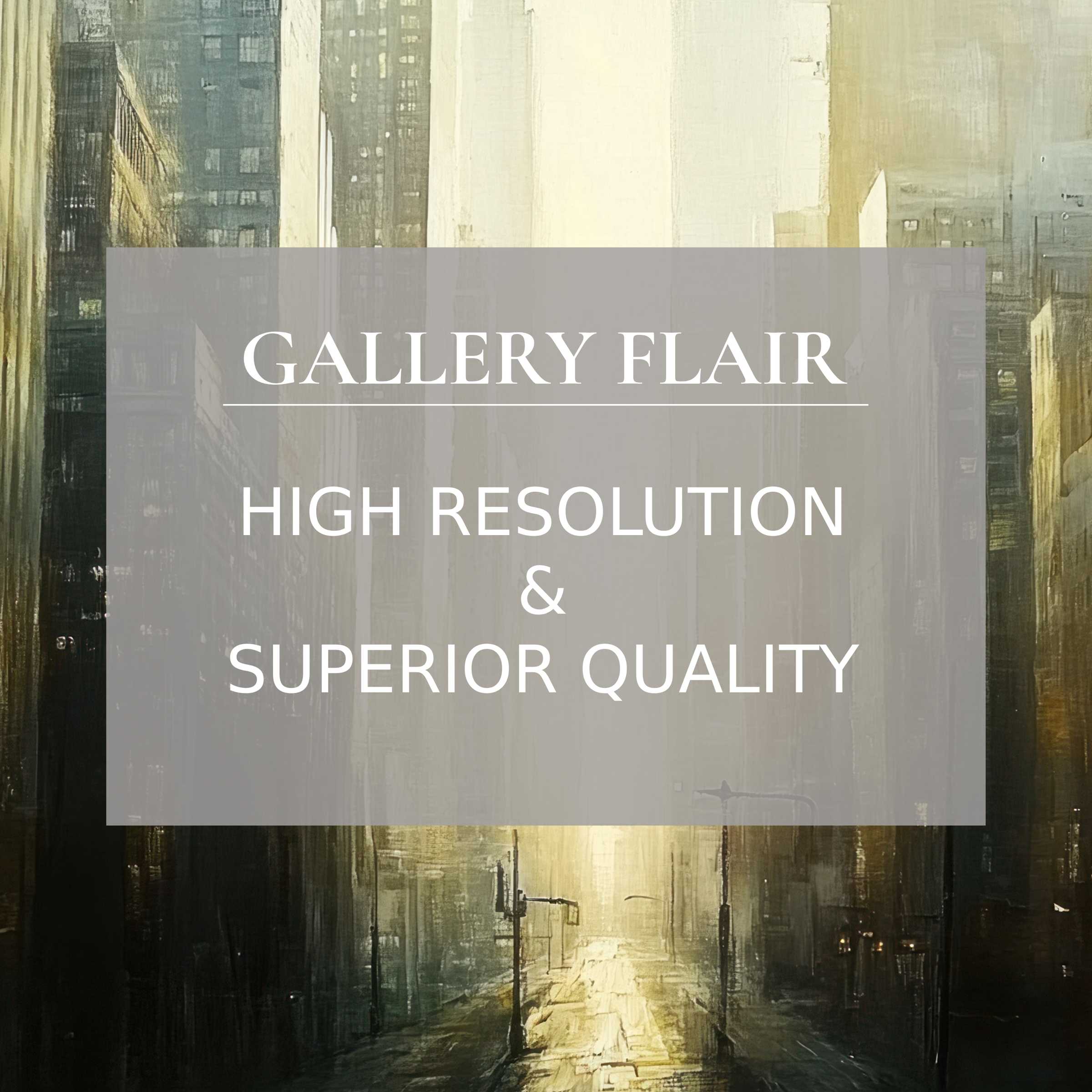 Elegant, high-resolution urban cityscape with refined tones and sharp detail in this urban Frame TV picture