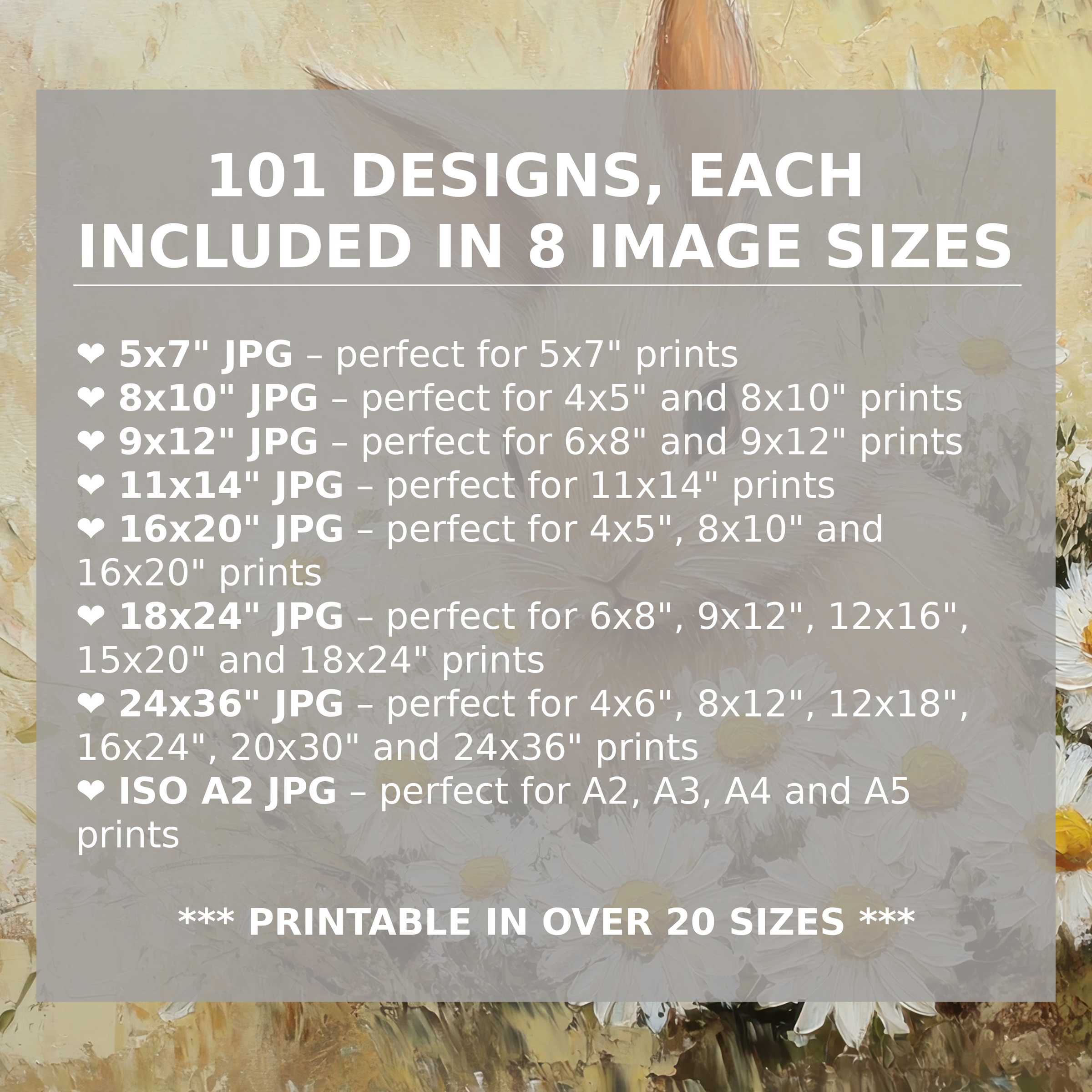 Easter Digital Art Prints Set download — high-res floral art, crisp detail and modern clarity for premium decor