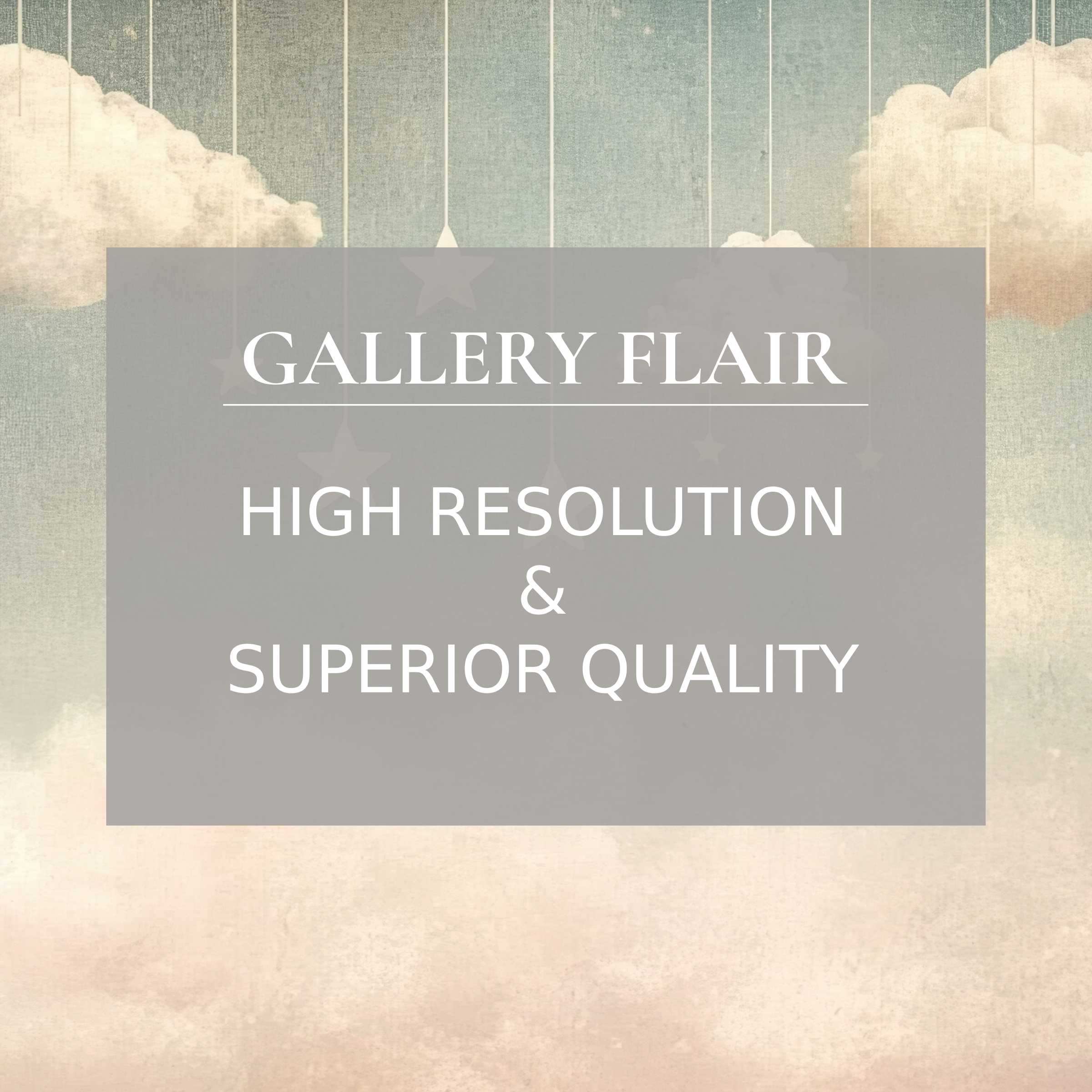 Calming nursery printable art featuring soft clouds and hanging stars, crafted in premium detail to elevate modern baby room decor