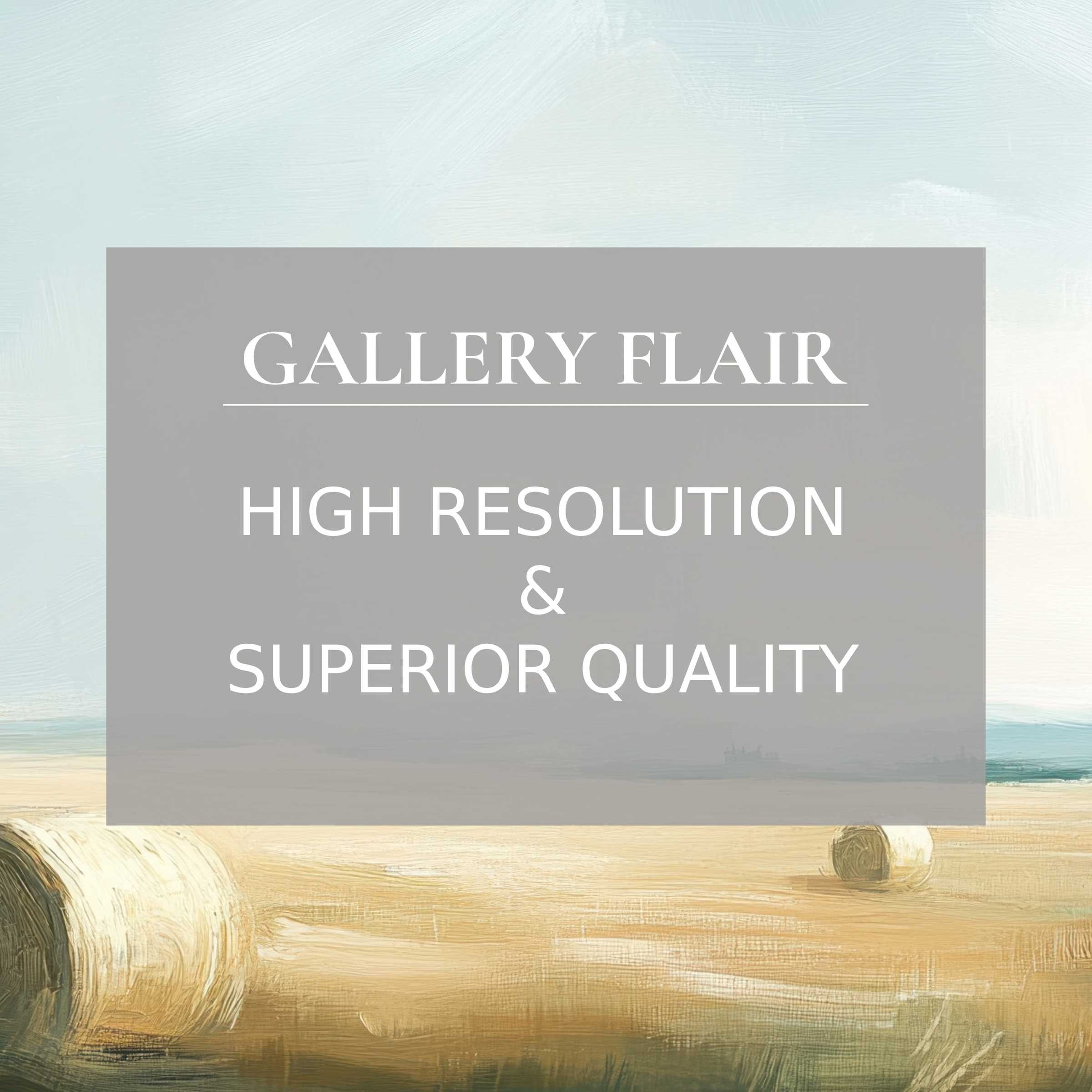 Calming landscape printable art with delicate brushwork, enhancing modern interiors with refined, high-resolution detail