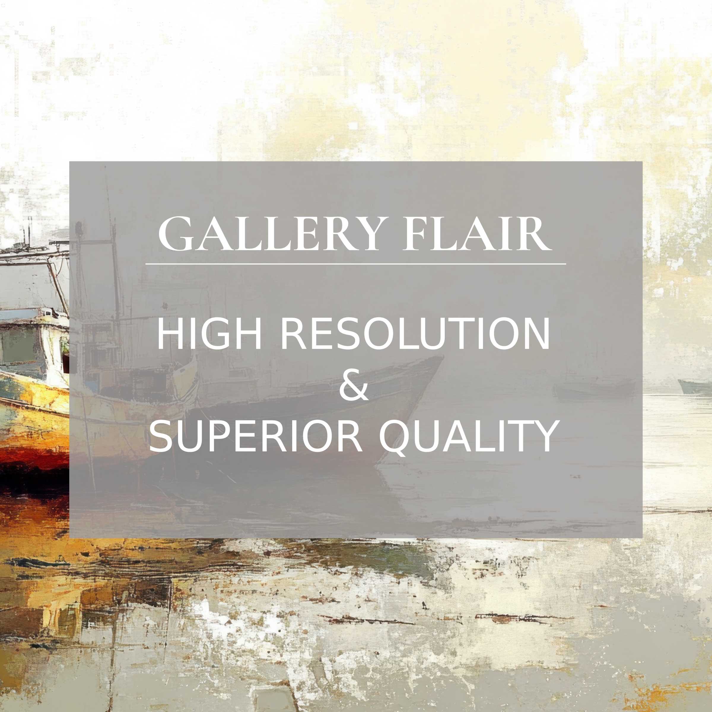 Calm and radiant beach printable art capturing textured coastal boats in subtle earth tones, elevating sophisticated modern interiors