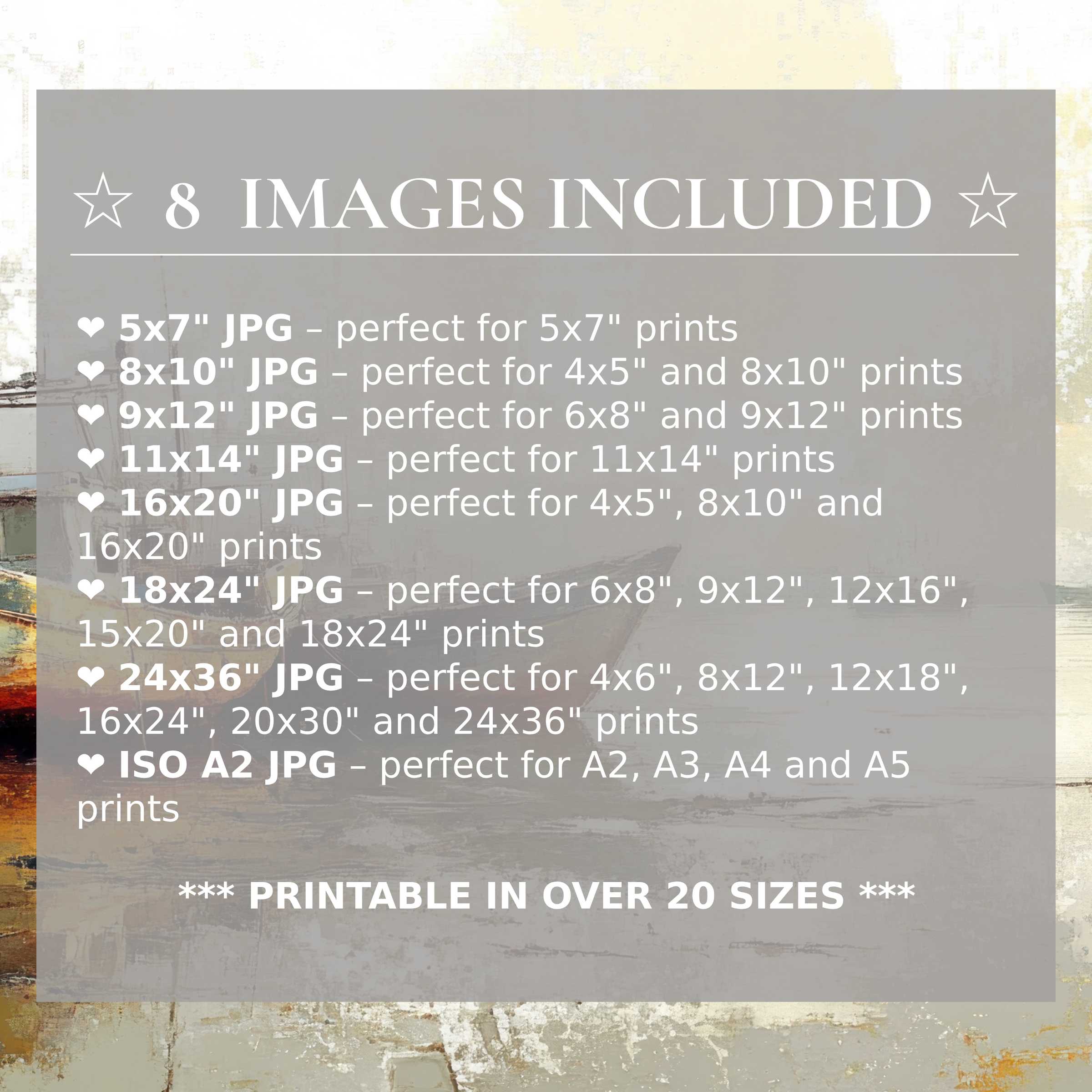 Radiant beach digital print featuring soothing ocean blues and warm sandy tones, delivered in 8 high-quality sizes included for effortless modern interior styling