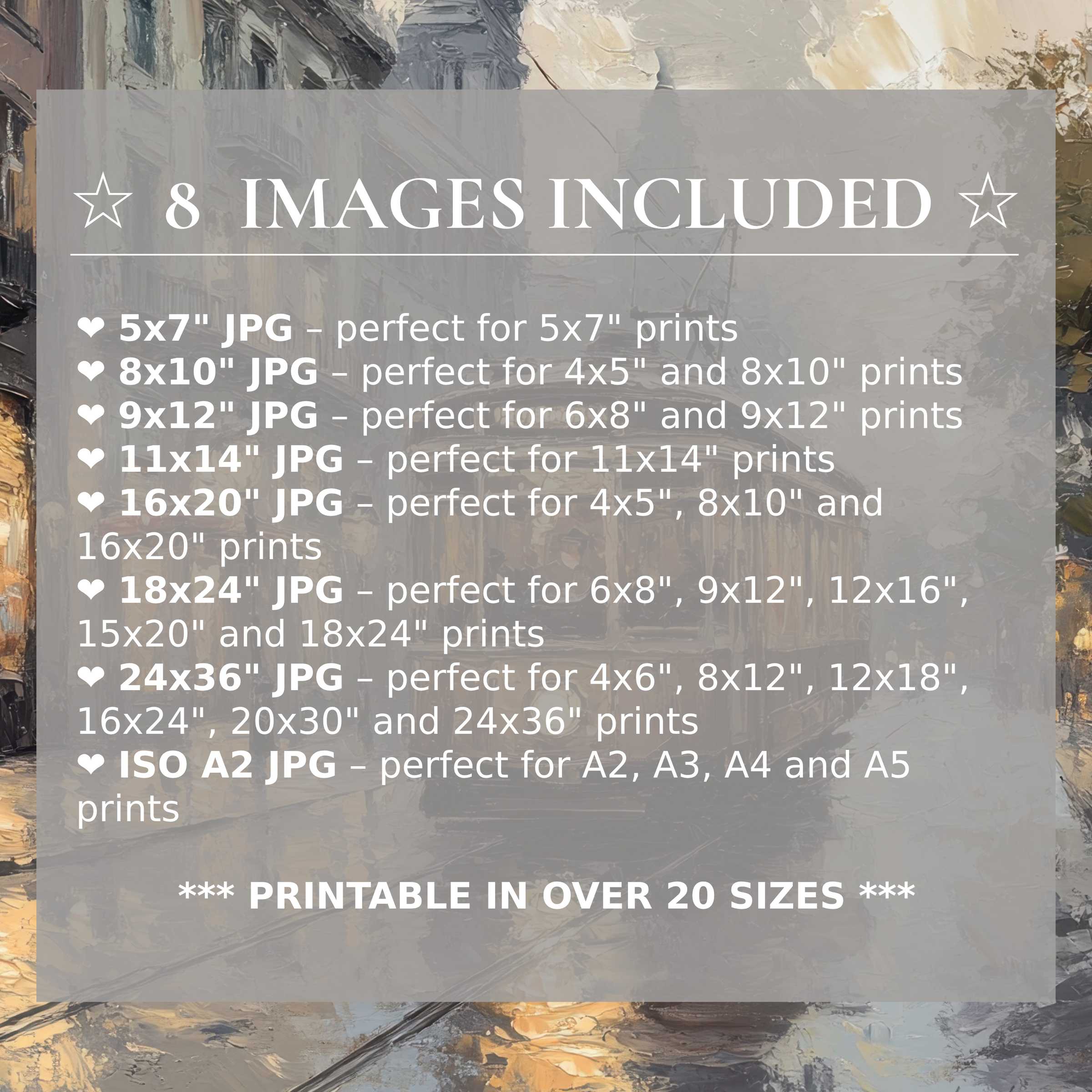 Urban digital print exuding bold metallics and muted neutrals, offered in 8 high-quality sizes for versatile modern interior styling