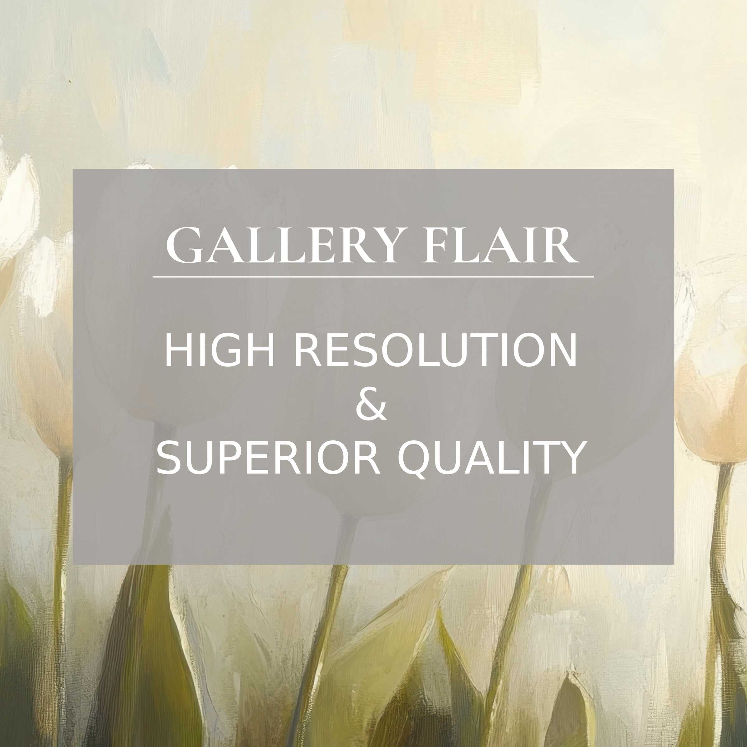 Spring printable art with softly muted tulips in creamy hues, evoking a calming, luxurious ambiance for modern interiors