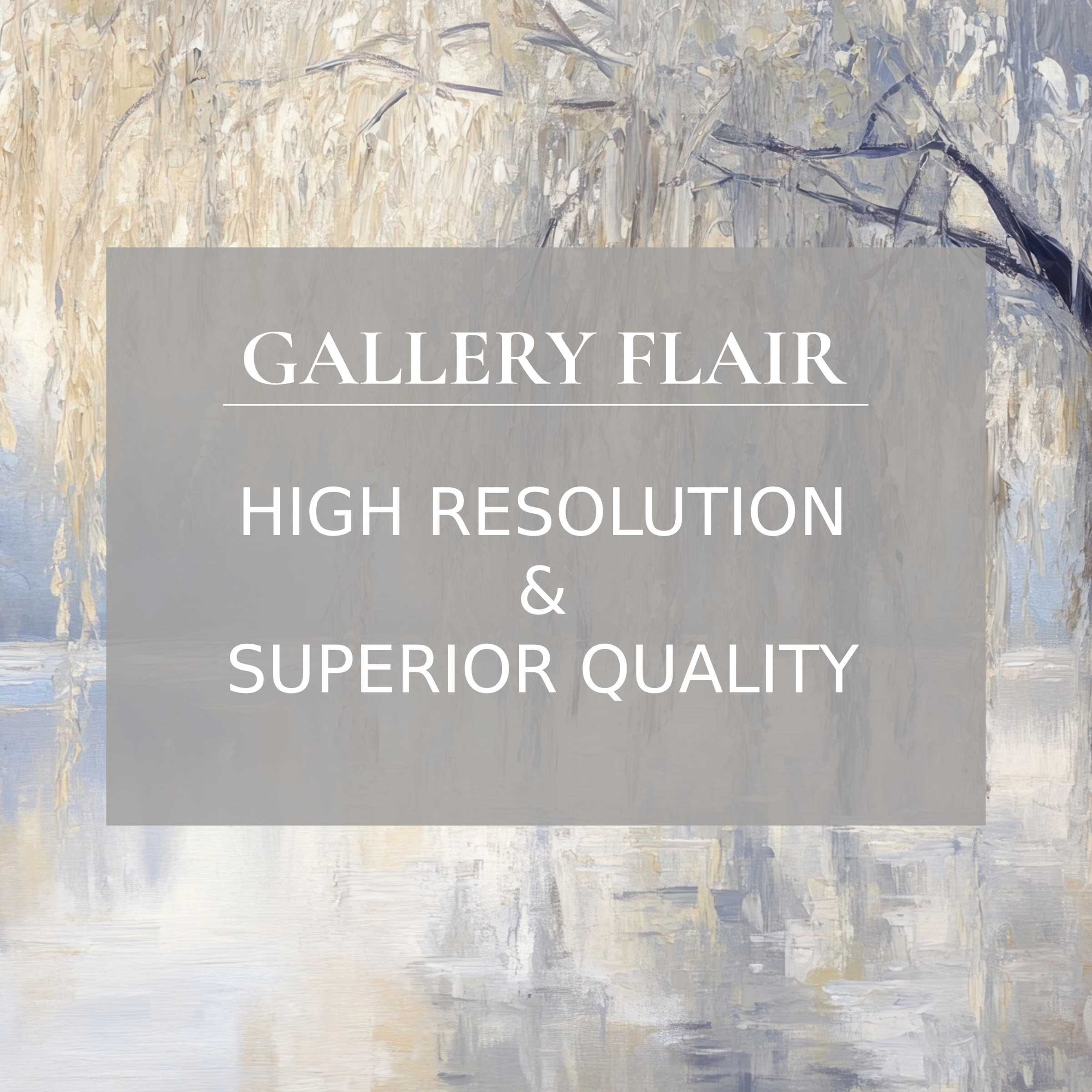 Elegant, high-resolution tree Frame TV picture with soft brushstrokes and refined textures for sophisticated home decor