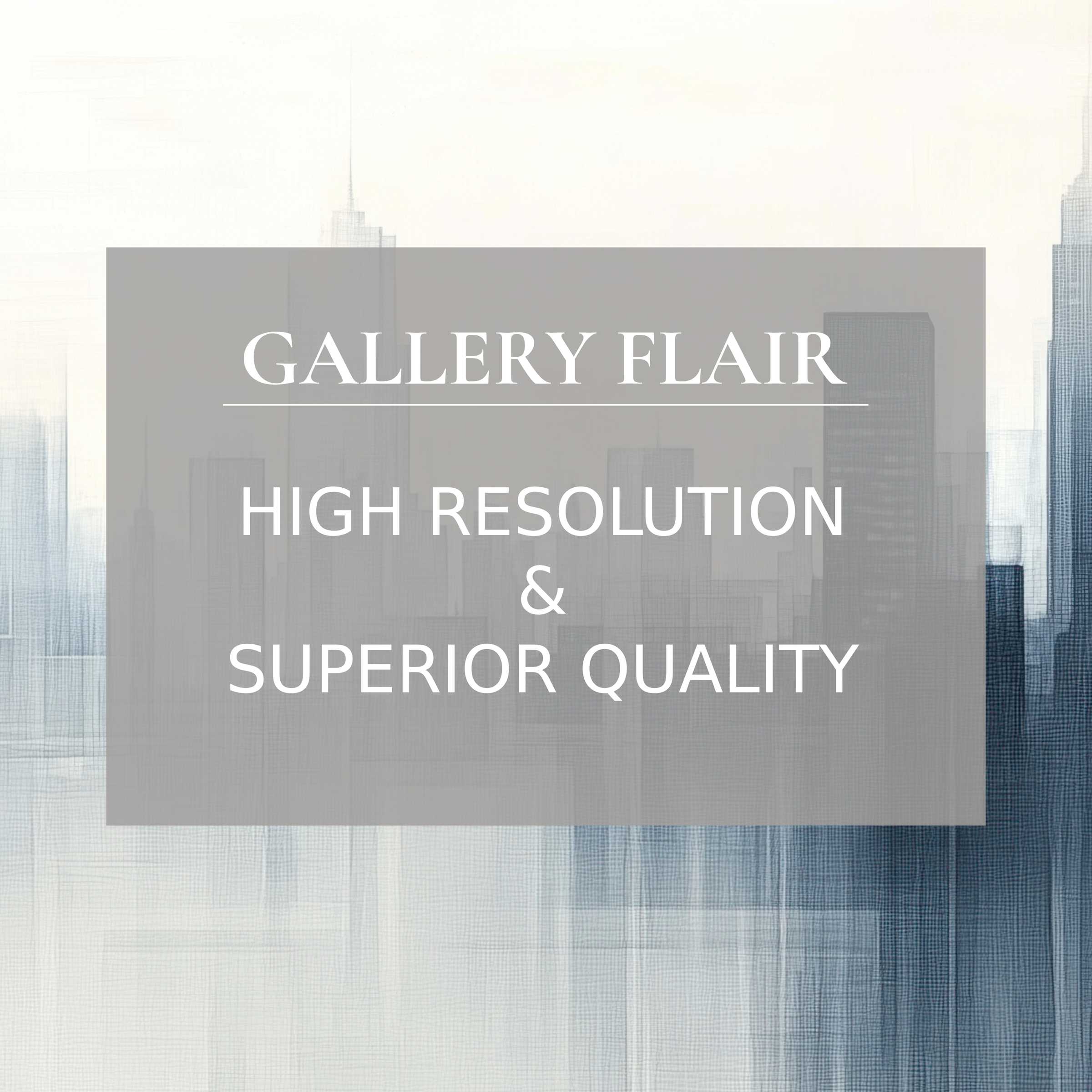 Minimalist printable art featuring serene cityscape layers in soft blues, enriching modern interiors with refined, high-resolution elegance