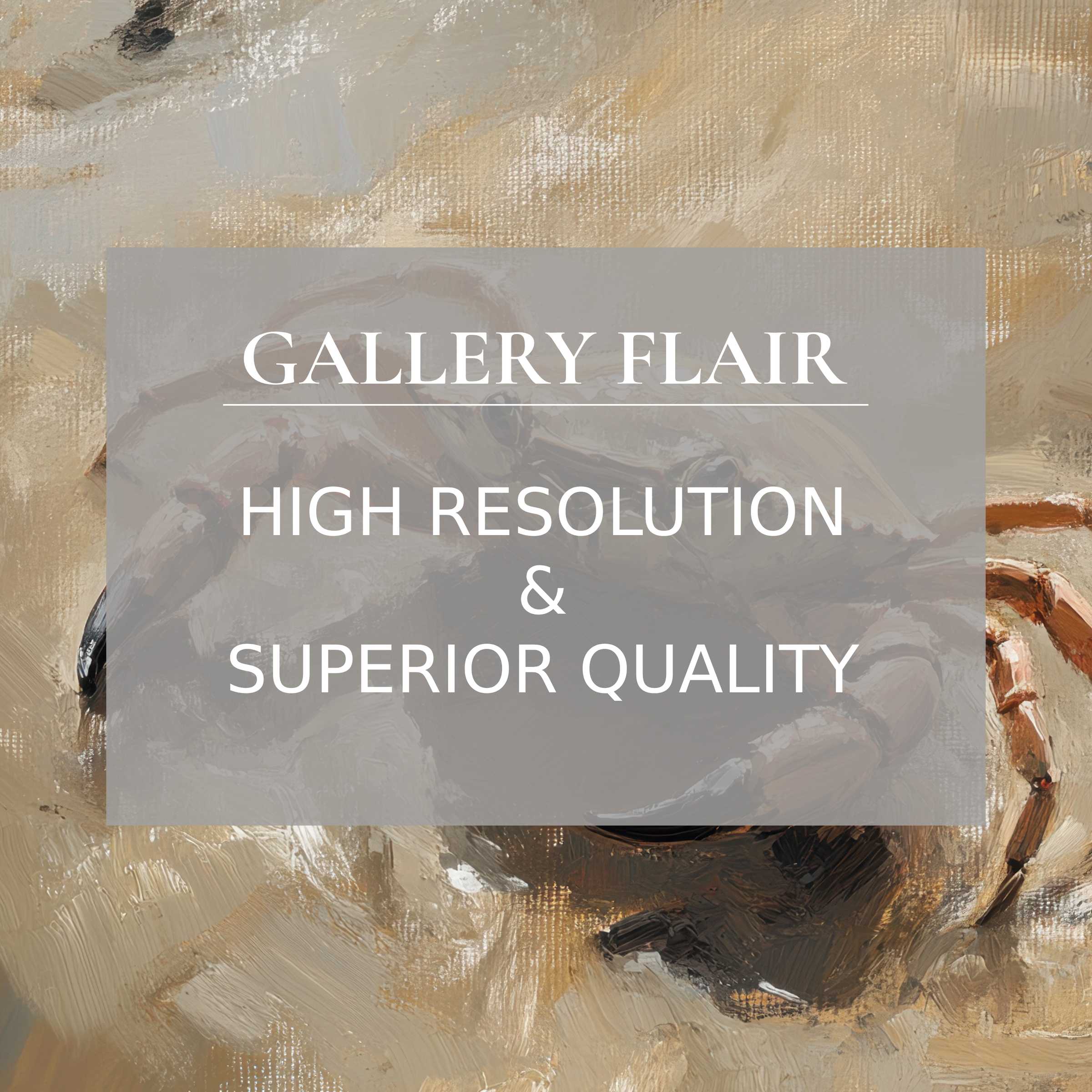 Calming beach printable art featuring a detailed, textured crab illustration that elevates modern coastal interiors