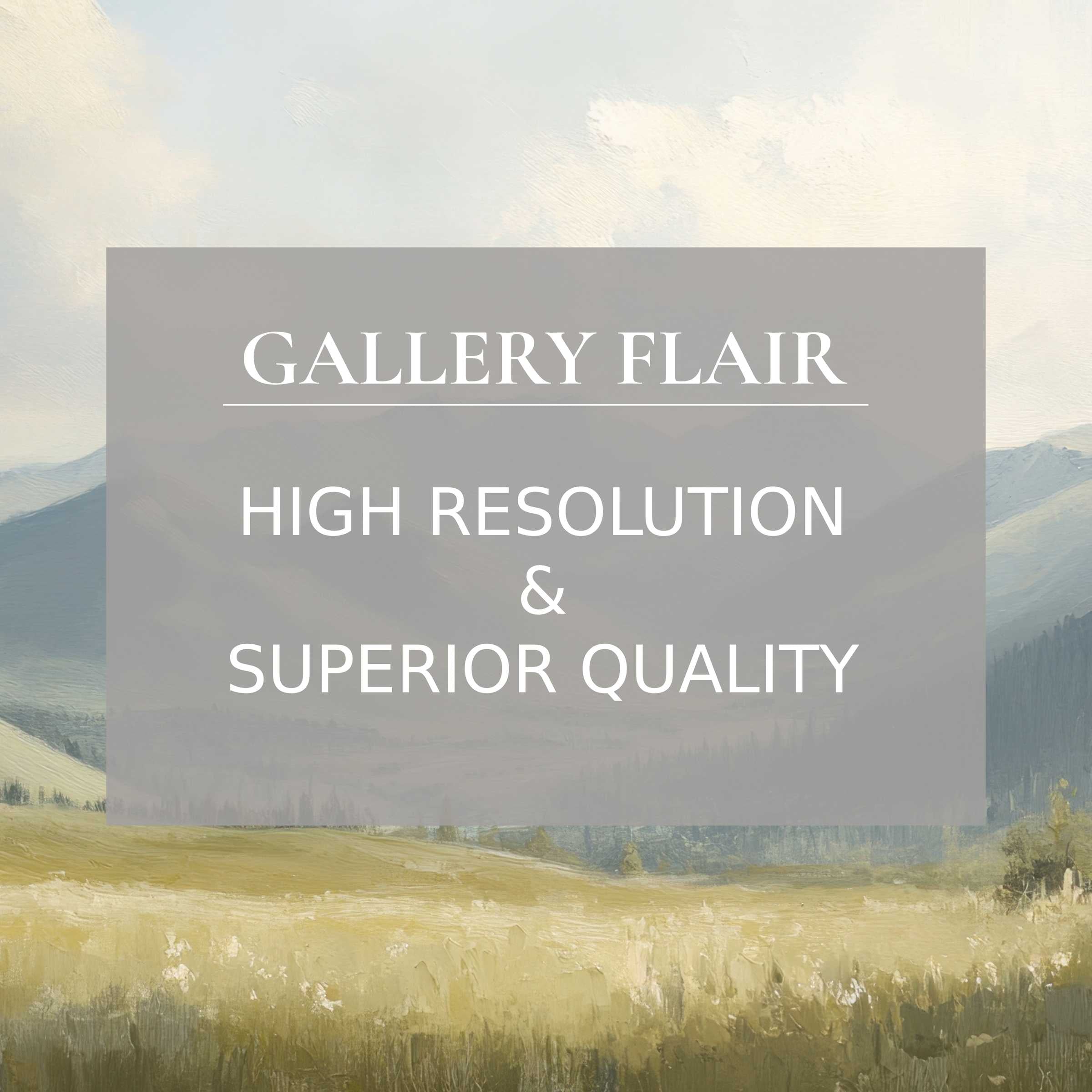 Serene summer printable art capturing soft golden meadows and misty mountains, enhancing modern interiors with refined, high-resolution elegance