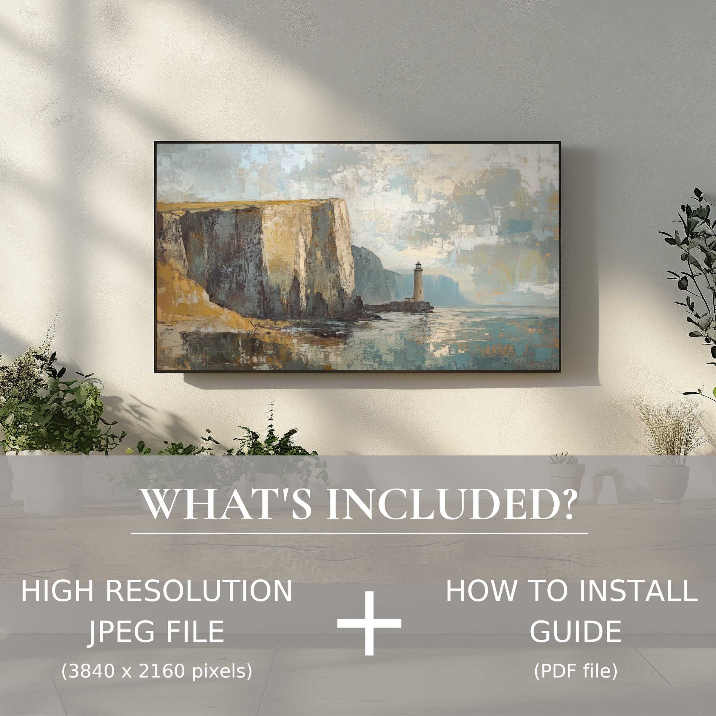Elegant vintage digital TV art download brightens modern living spaces with easy digital use and stylish ambiance