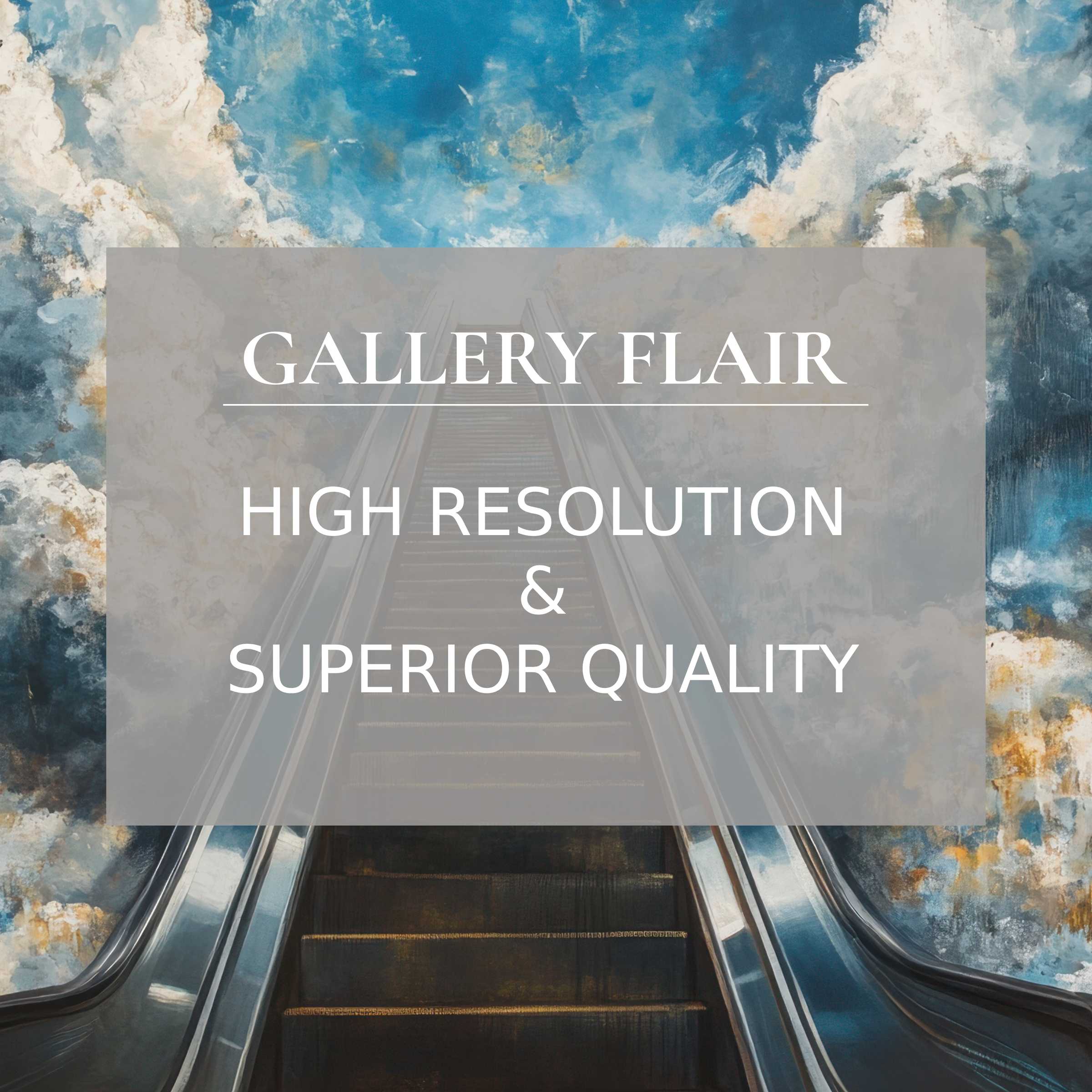 Elevate interiors with bold street art printable art: a radiant, high-resolution masterpiece blending urban edge and serene sky details
