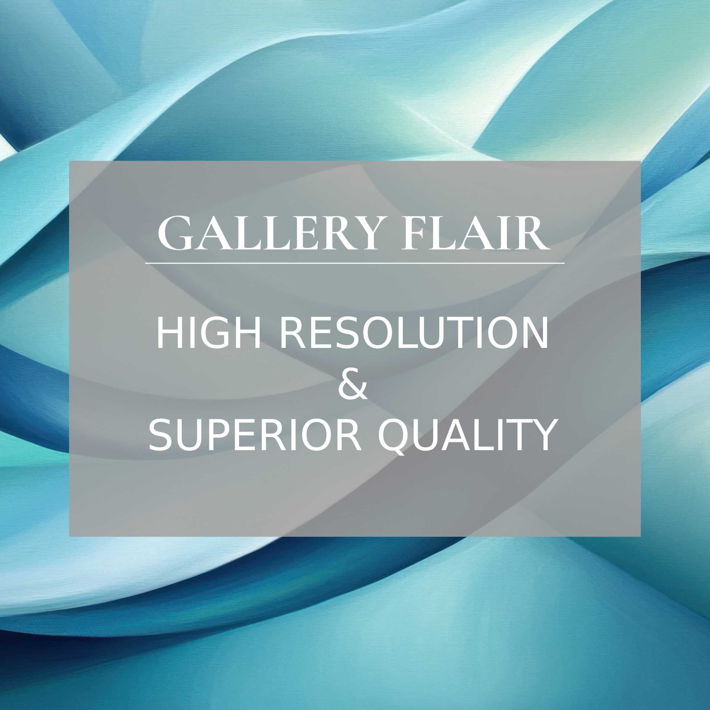Elegant, high-resolution abstract Frame TV picture featuring smooth blue gradients and refined visual clarity
