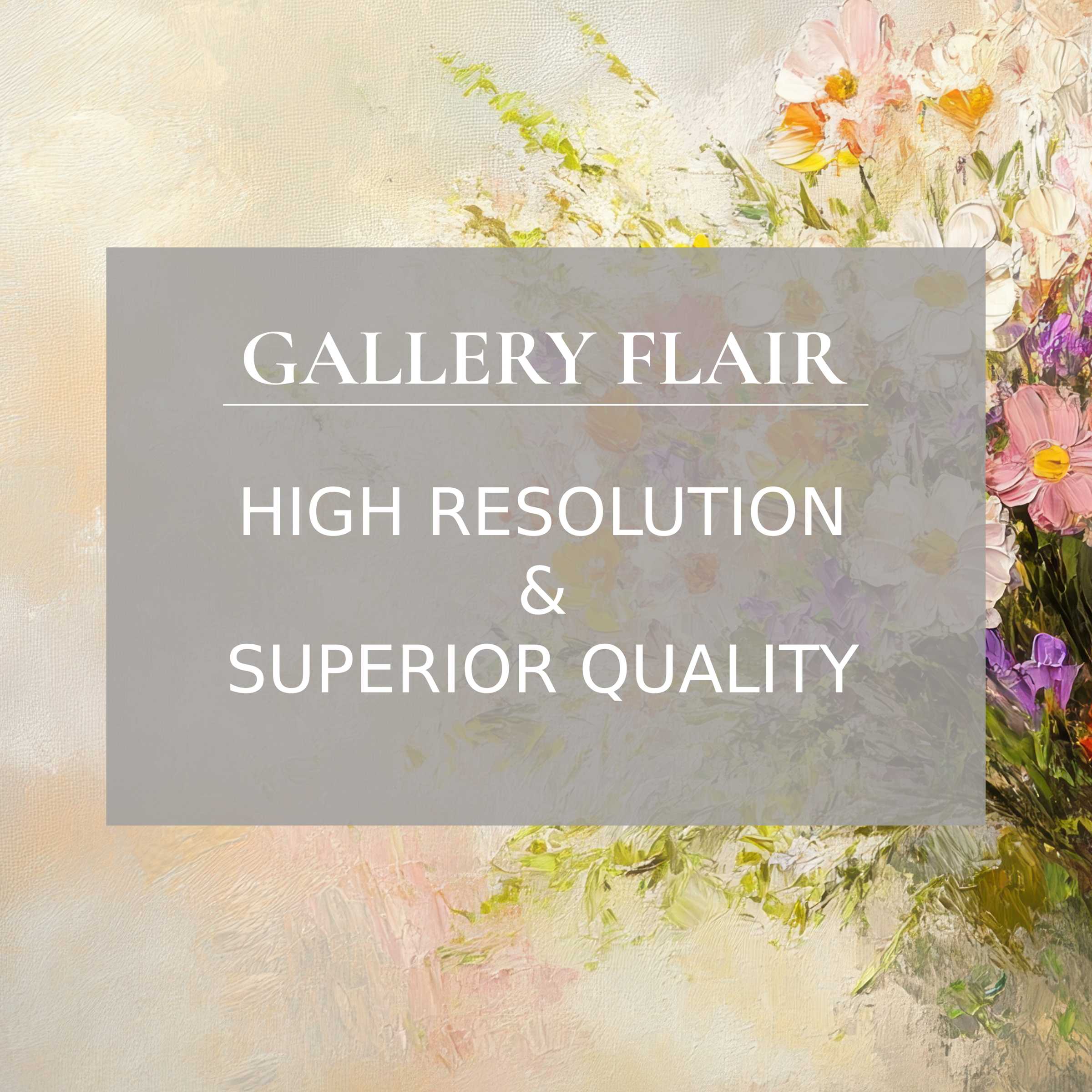 Elegant farmhouse Frame TV picture showcasing a high-resolution floral oil painting with exquisite clarity and texture