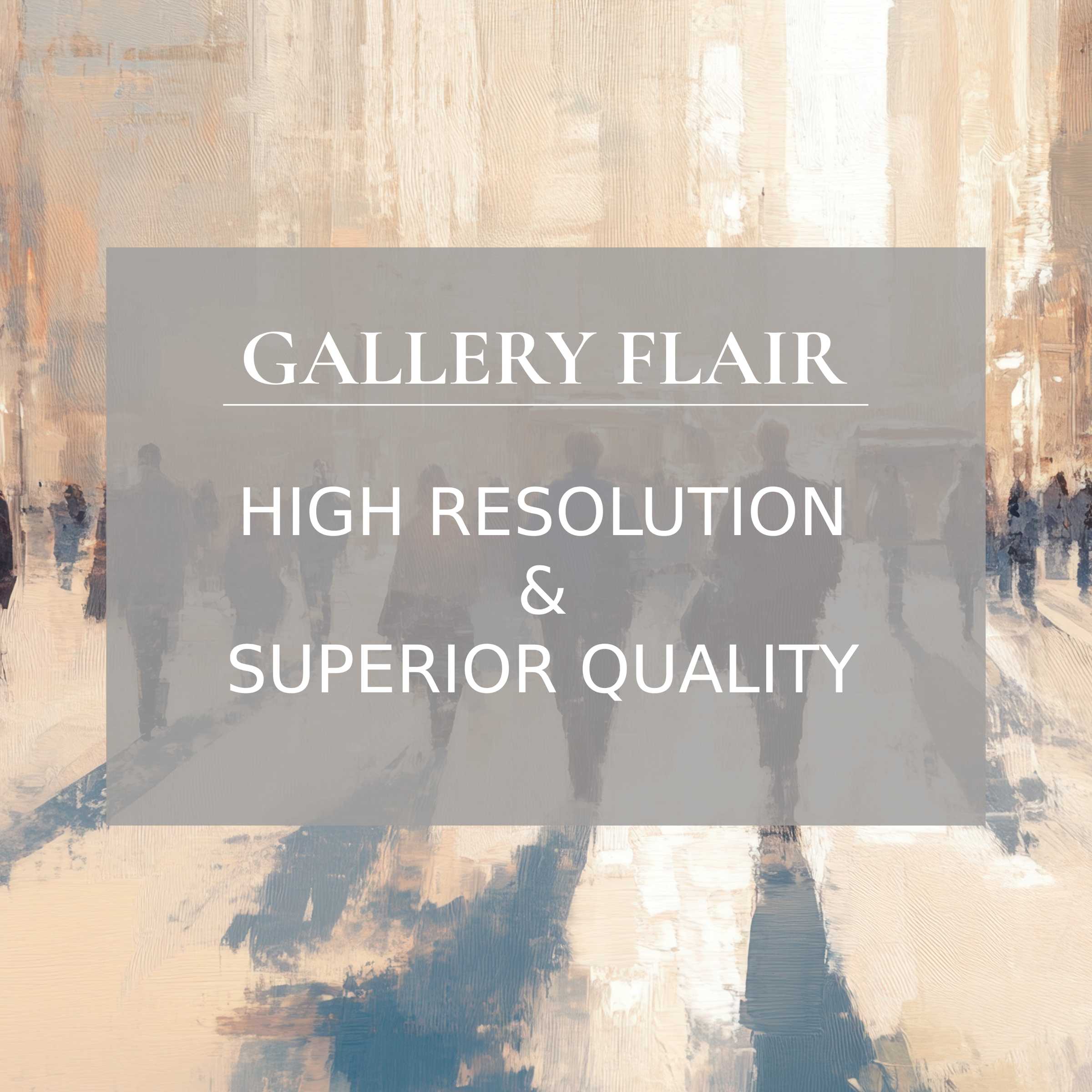 Elegant, high-resolution urban Frame TV picture with refined brushstrokes and subtle tonal depth for modern decor