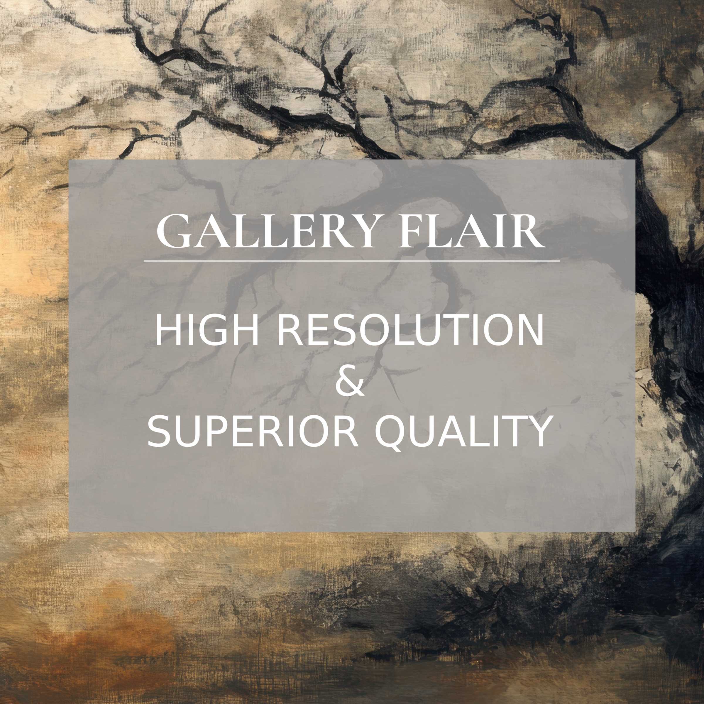 Elegant tree Frame TV picture with refined brushwork, high resolution, and exceptional visual clarity for sophisticated decor