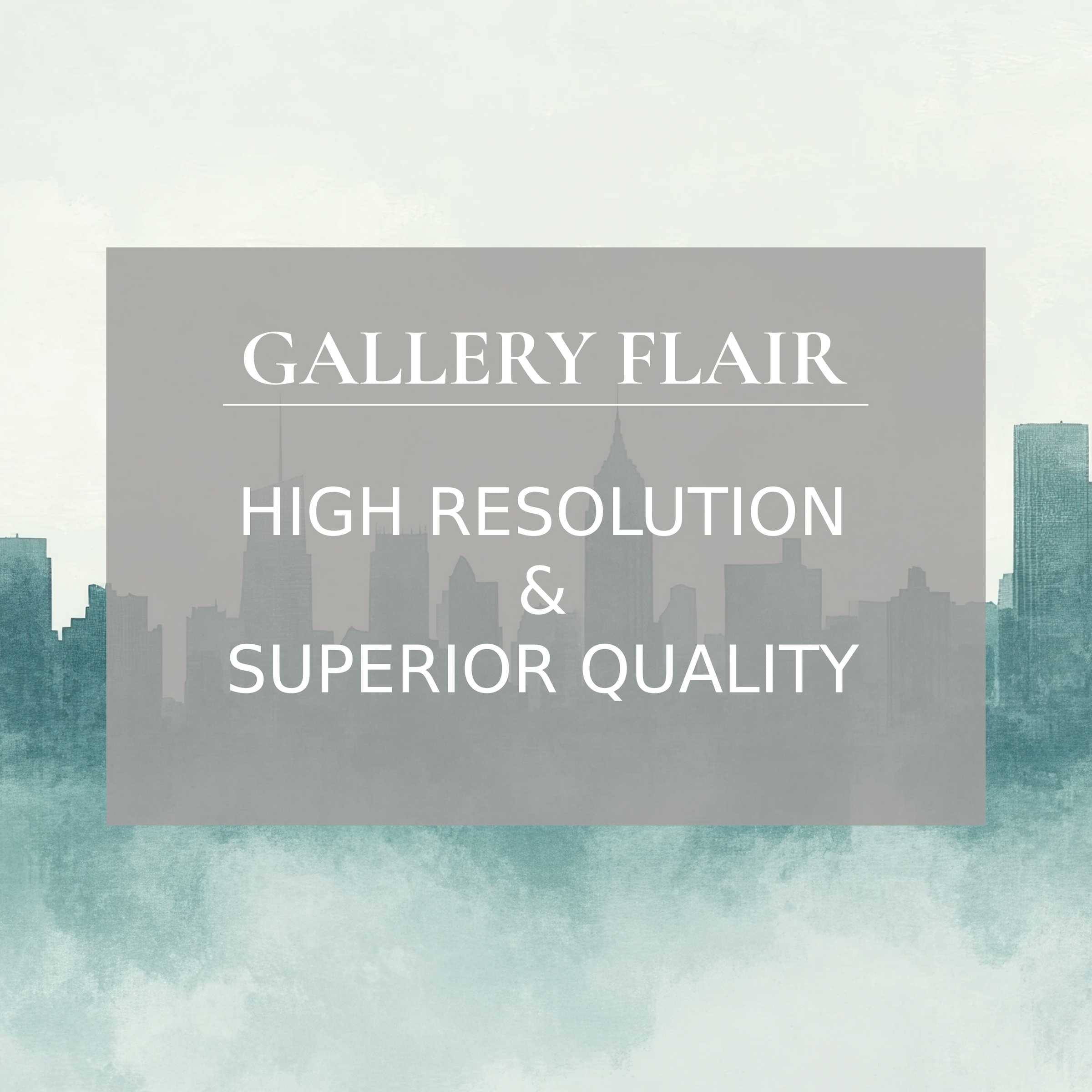 Serene neutral printable art capturing a misty urban skyline in exquisite detail, elevating modern minimalist interiors