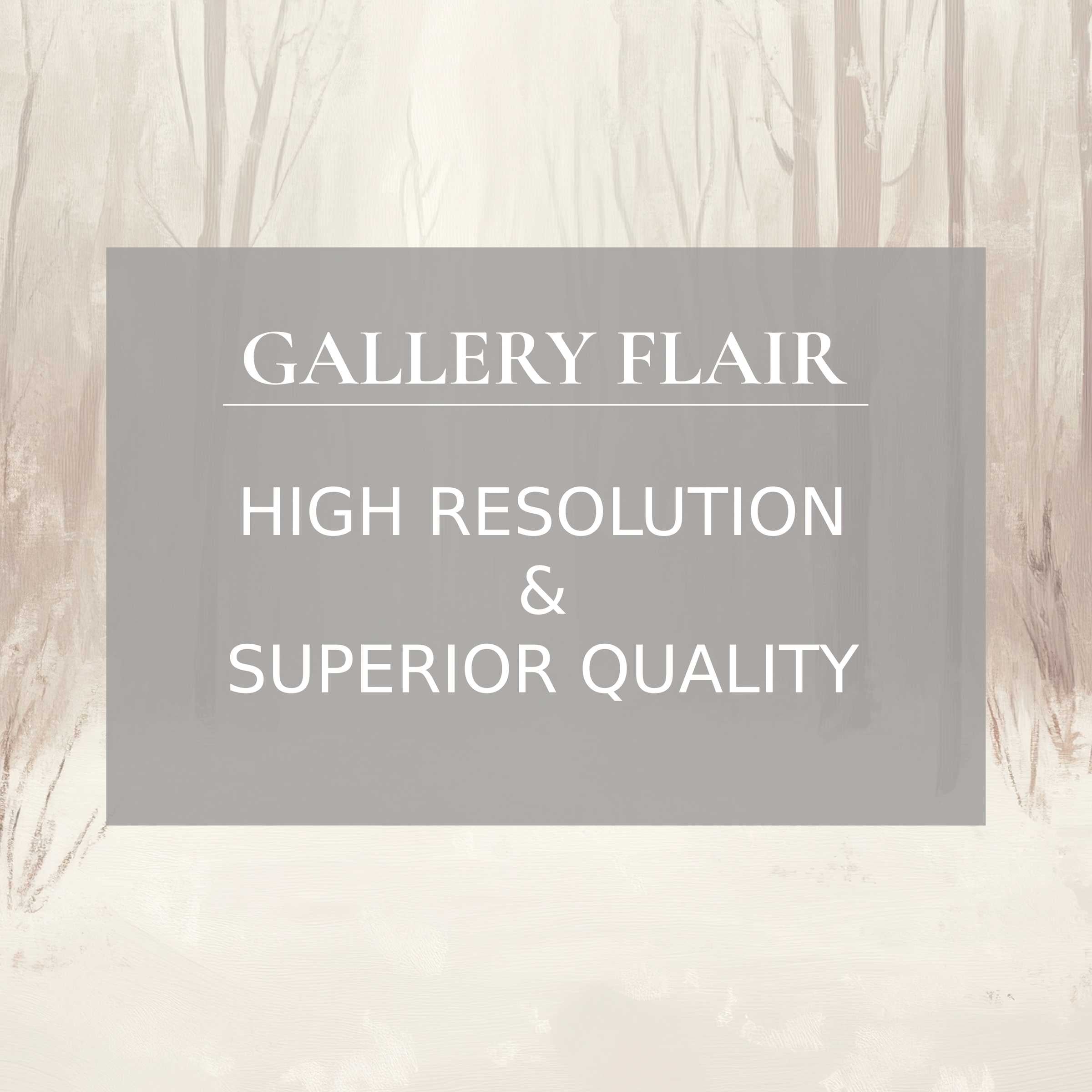 Winter printable art capturing a serene snowy forest in soft neutrals, elevating modern interiors with refined, premium detail