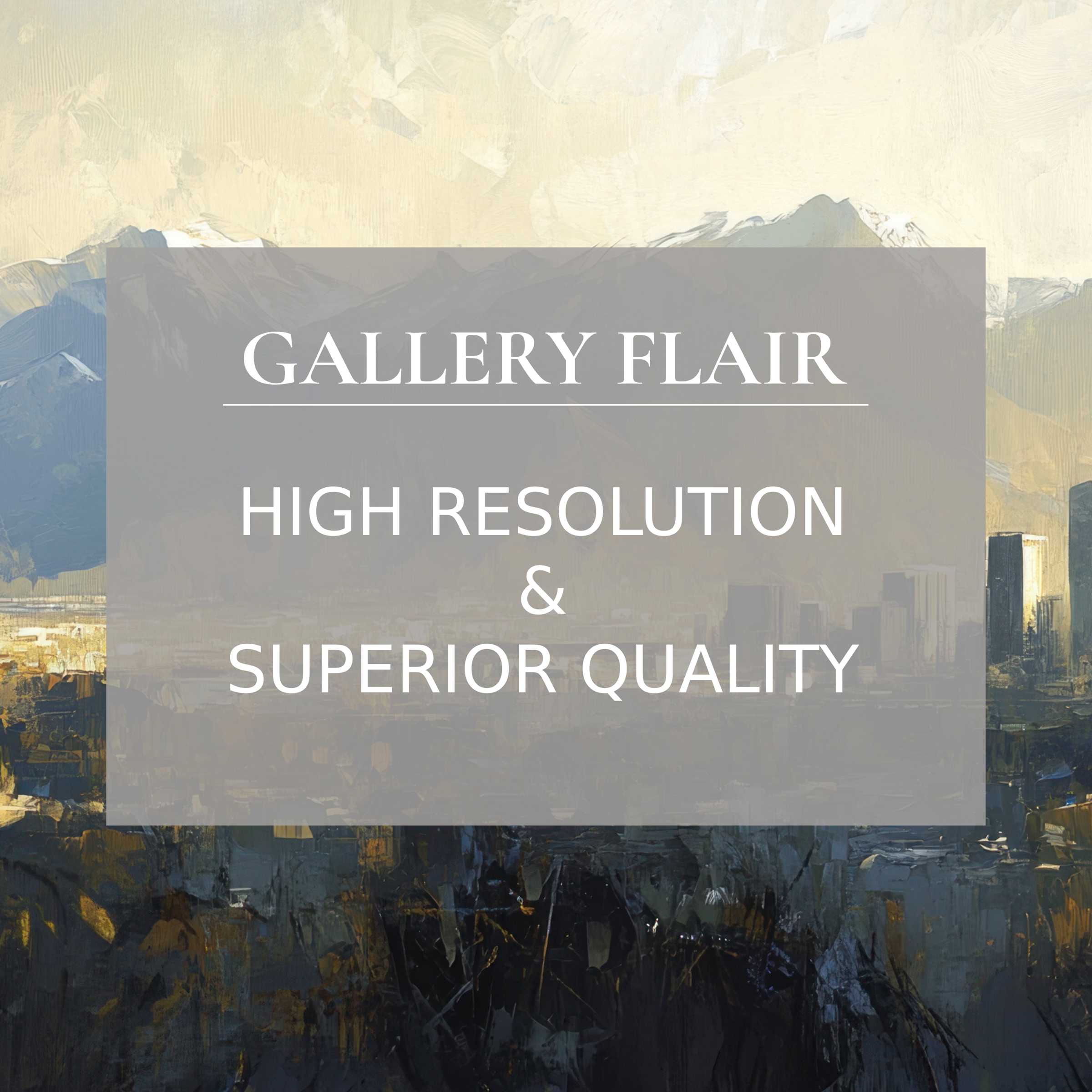 Elegant, high-resolution urban Frame TV picture showcasing refined abstract cityscape with superior visual clarity