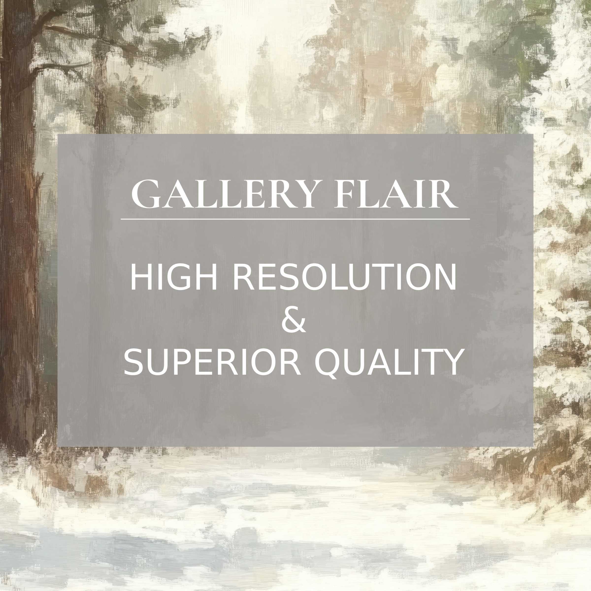 Calming winter printable art in high resolution, with soft textures elevating modern interiors’ ambiance