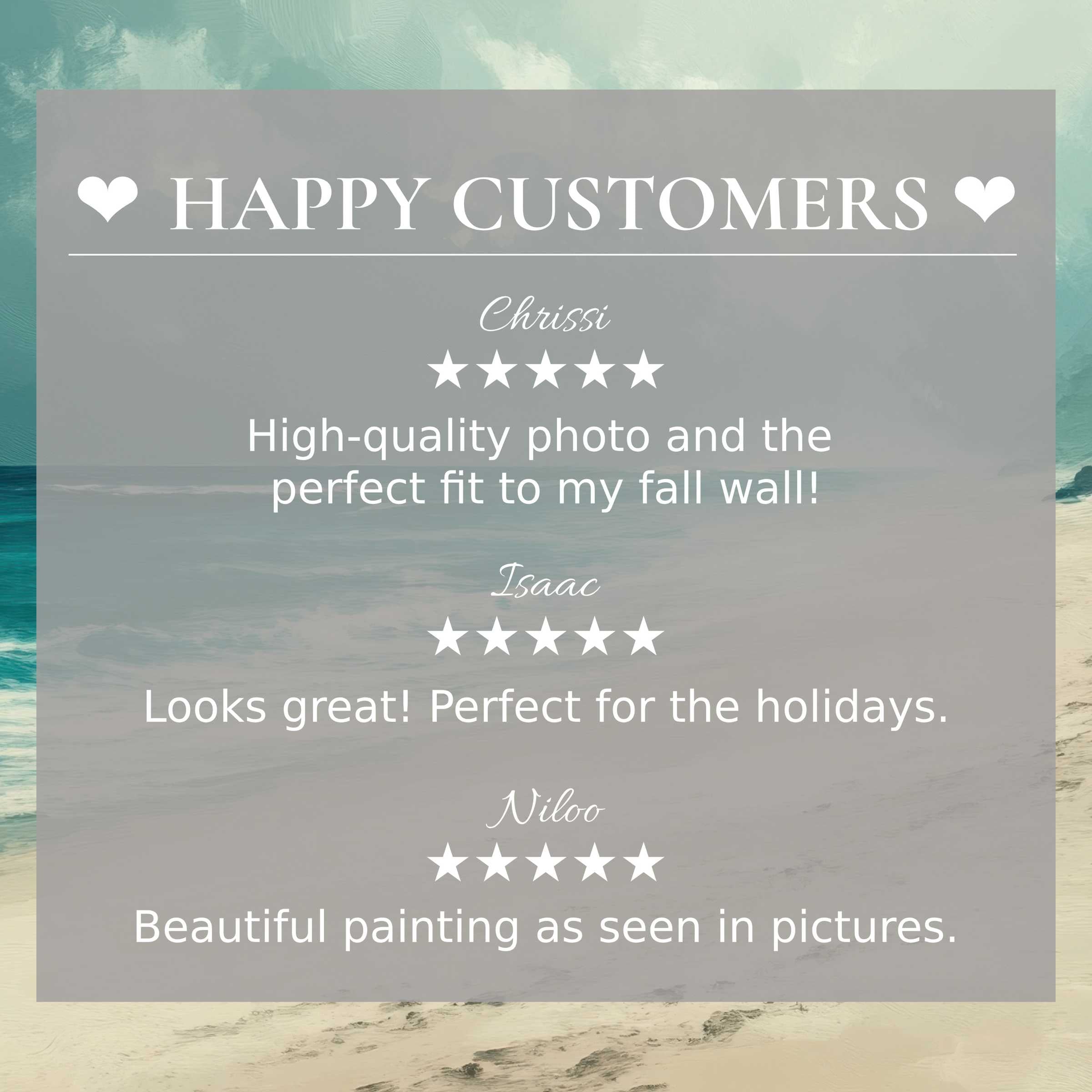 Coastal art for Frame TV with abstract ocean hues; happy customer reviews build trust and highlight refined elegance