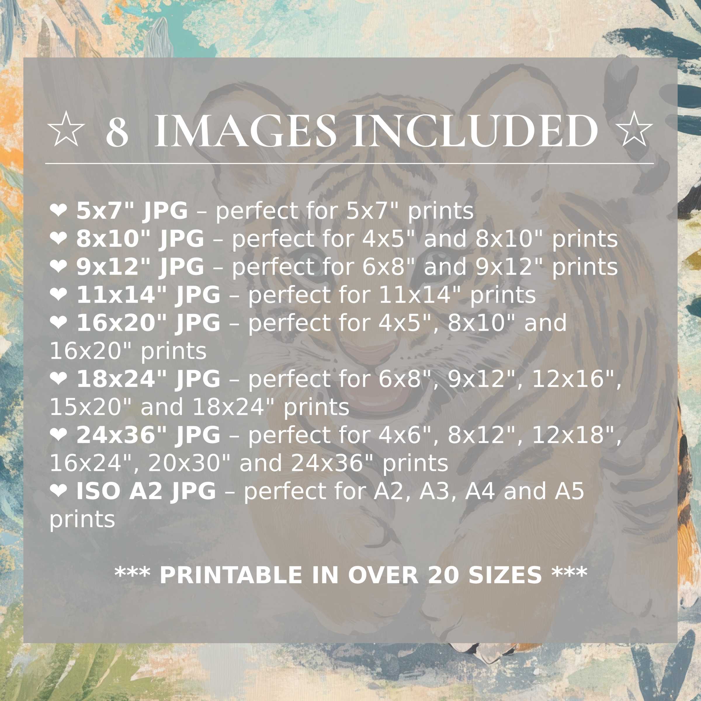 Nursery digital print featuring radiant blues and warm neutrals, offered in 8 high-quality sizes to elevate modern interiors with versatile, stylish charm