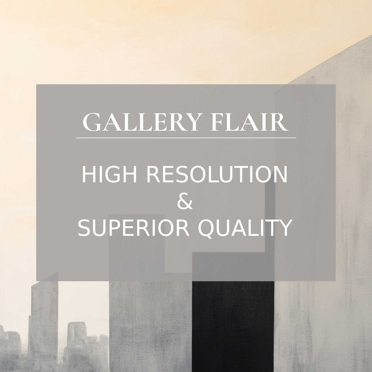 Elegant minimalist Frame TV picture showcasing architectural forms with refined clarity and high-resolution detail