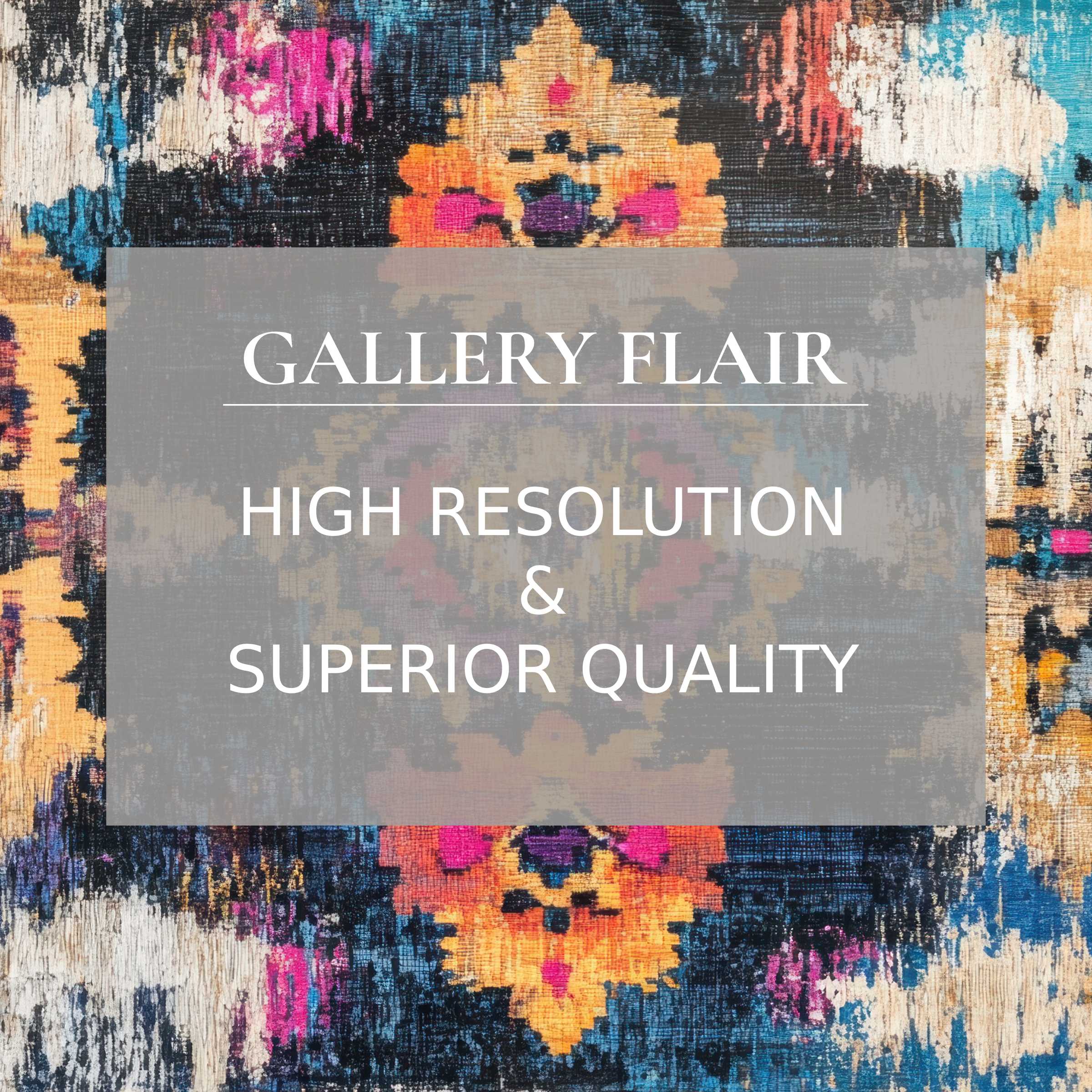 Vibrant boho printable art with rich textures and radiant hues, elevating modern interiors with premium, gallery-quality detail