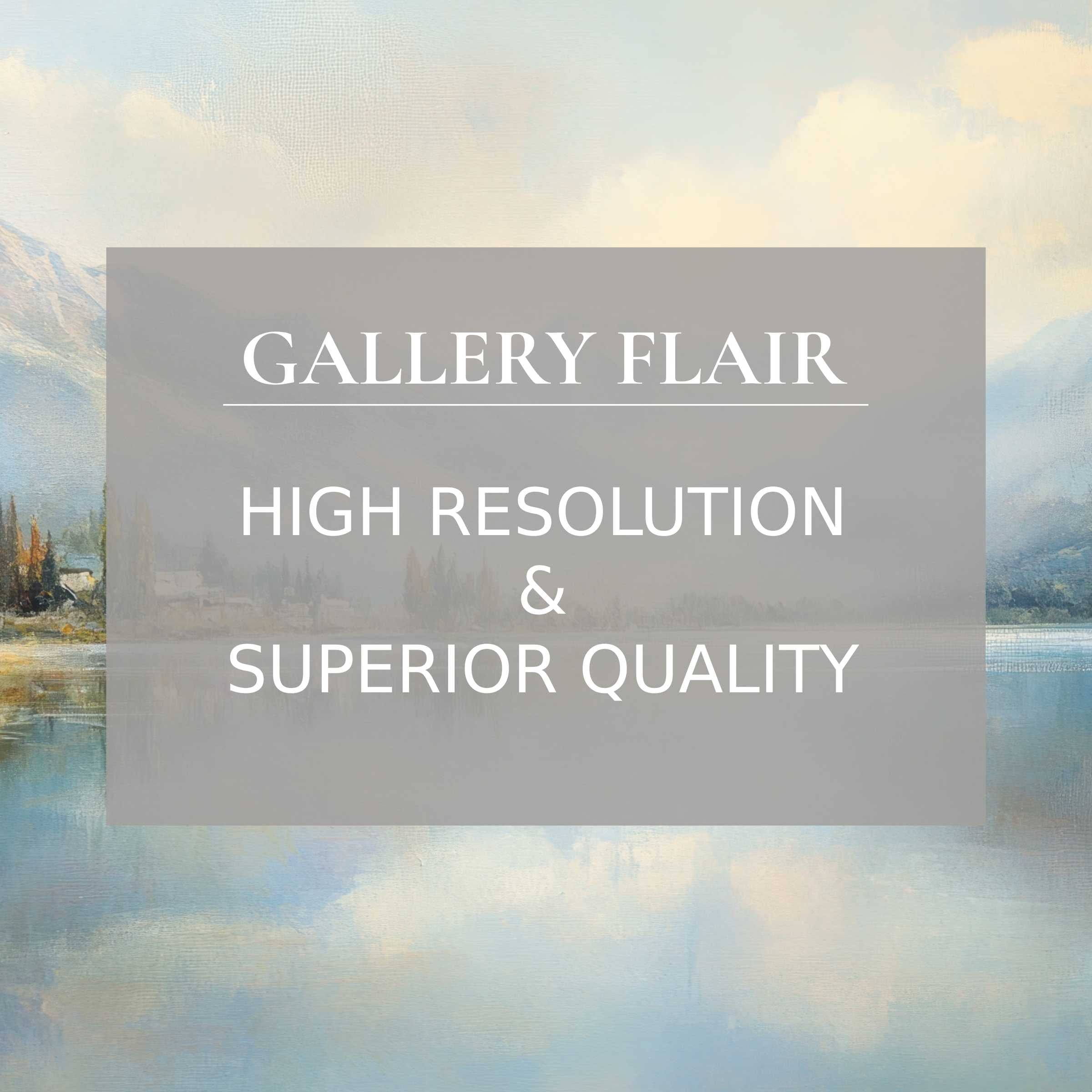 Calming landscape printable art in high resolution, enriching modern interiors with refined detail and serene ambiance