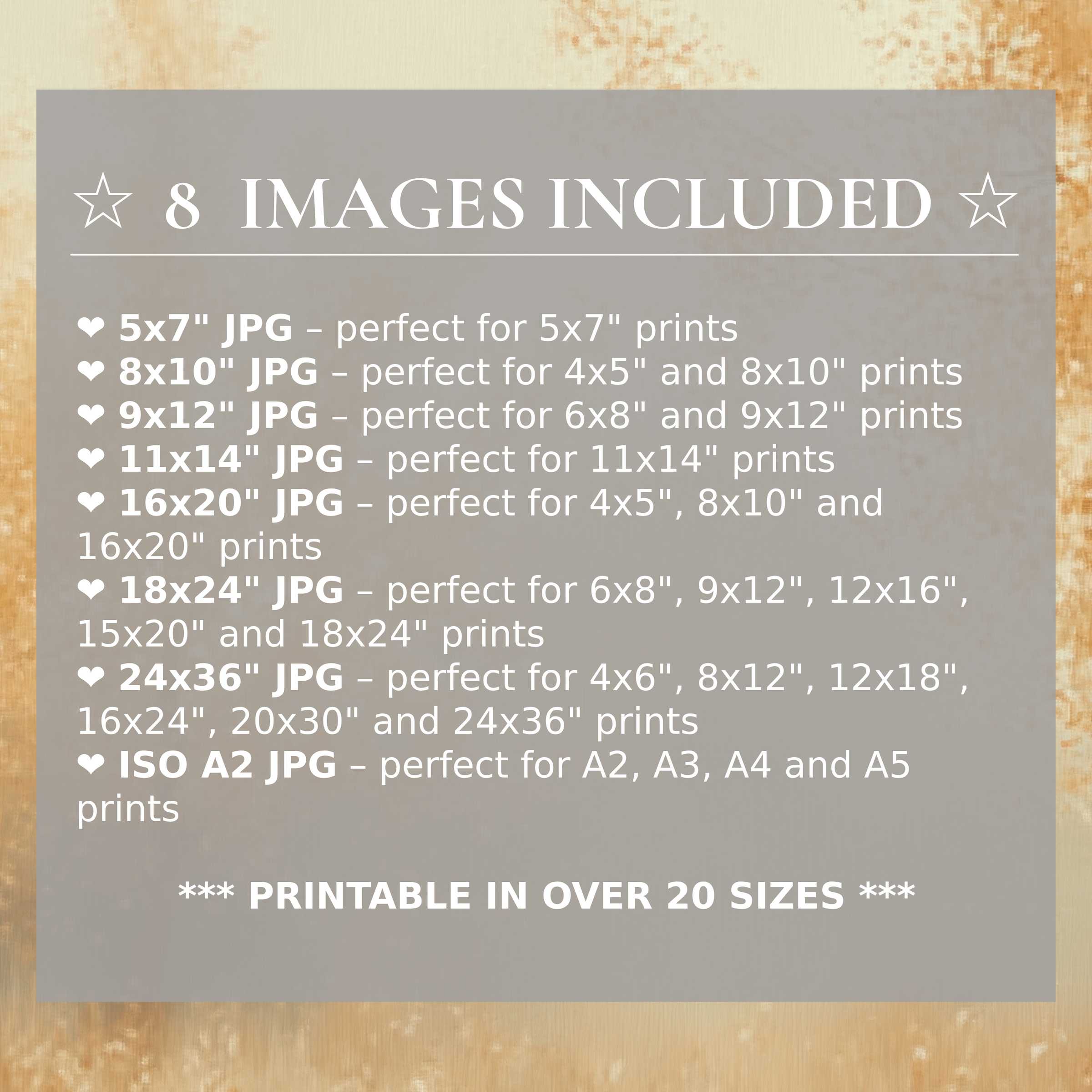 Fall digital print radiates warm amber and muted ochre tones, offered in 8 high-quality sizes included to elevate modern interiors with versatile, refined style