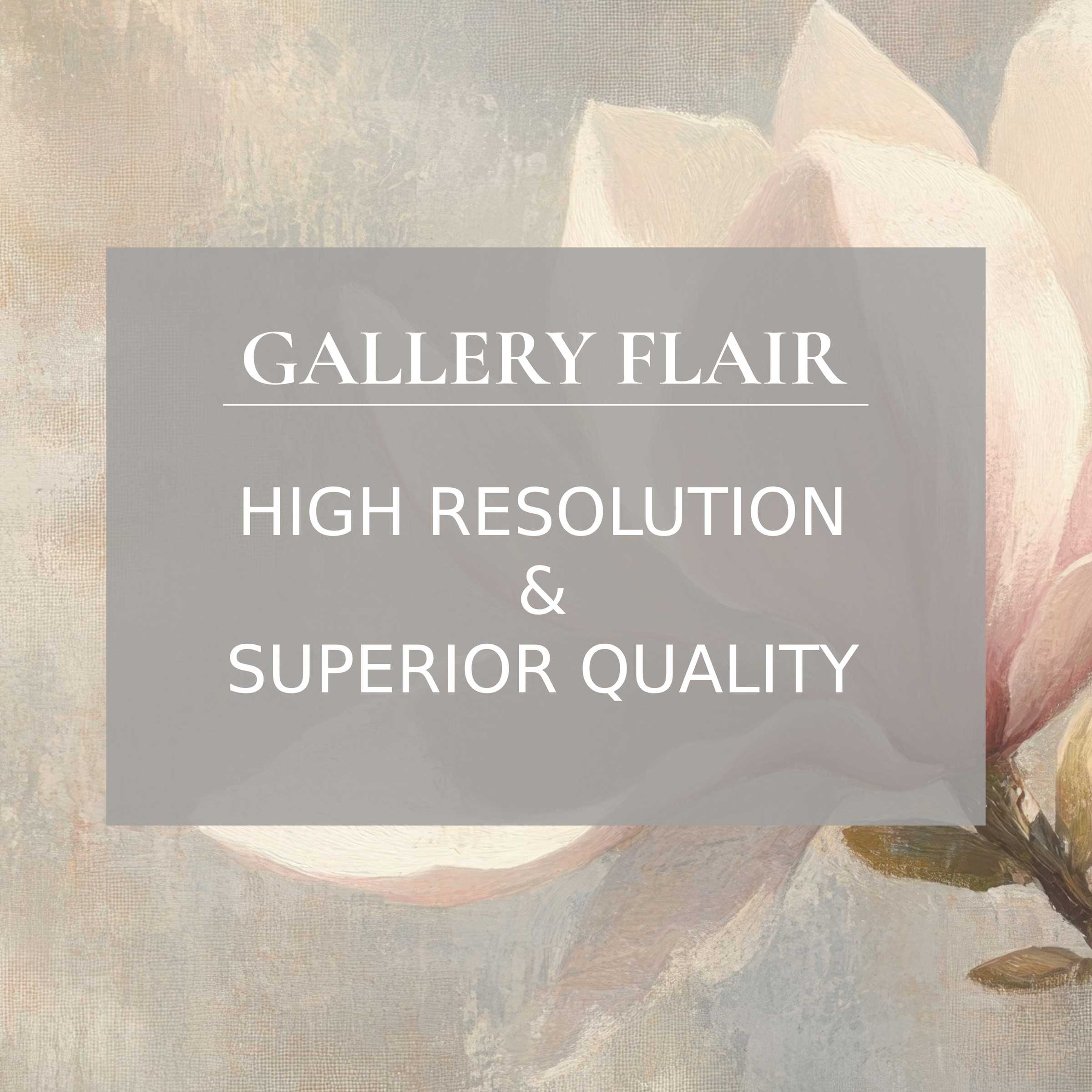 Elegant spring printable art featuring delicate magnolia blooms in soft pastels, elevating modern decor with calming, high-resolution detail and gallery-quality charm