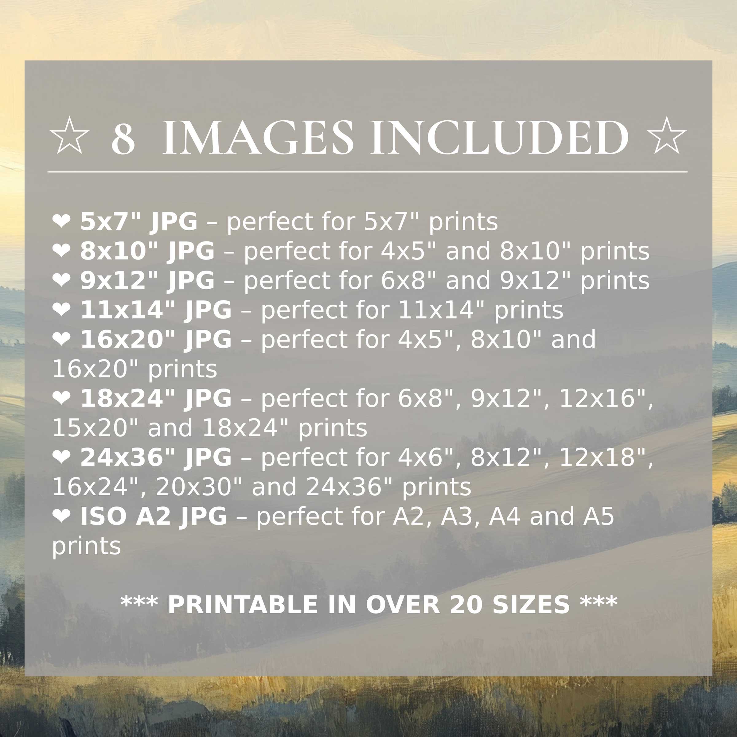 Vintage digital print radiating serene blues and warm ochres, elevating contemporary interiors with 8 high-quality sizes included