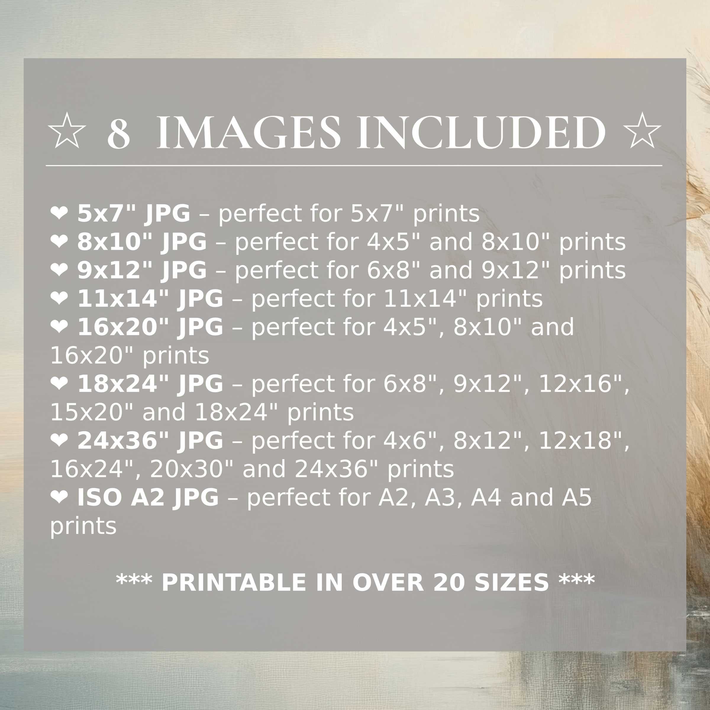 Vintage digital print exuding radiant warm hues and soft neutrals, included in 8 premium sizes to elevate modern interiors with versatile style