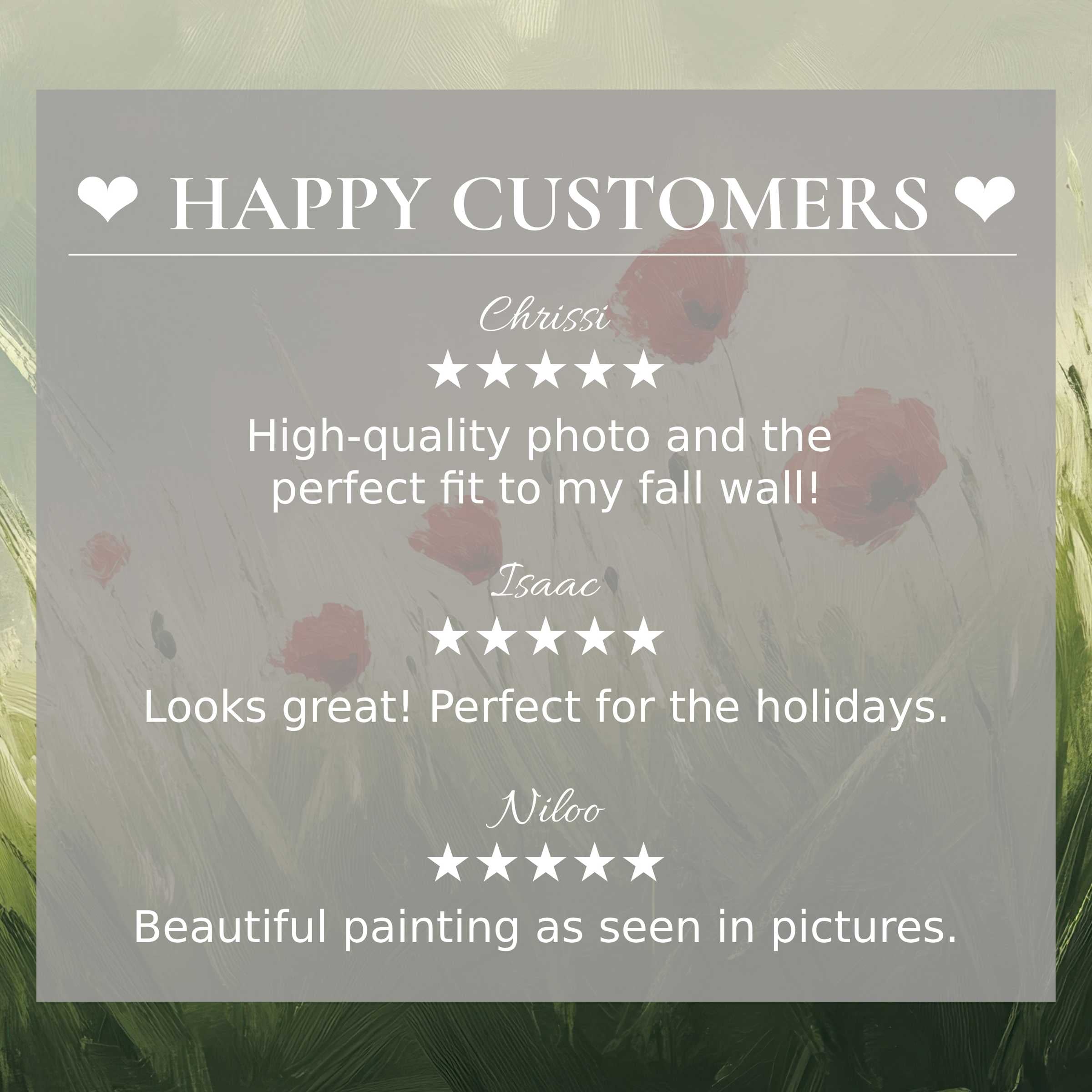 Elegant spring art for Frame TV with floral brushstrokes; happy customer reviews enhance trust and refined décor appeal