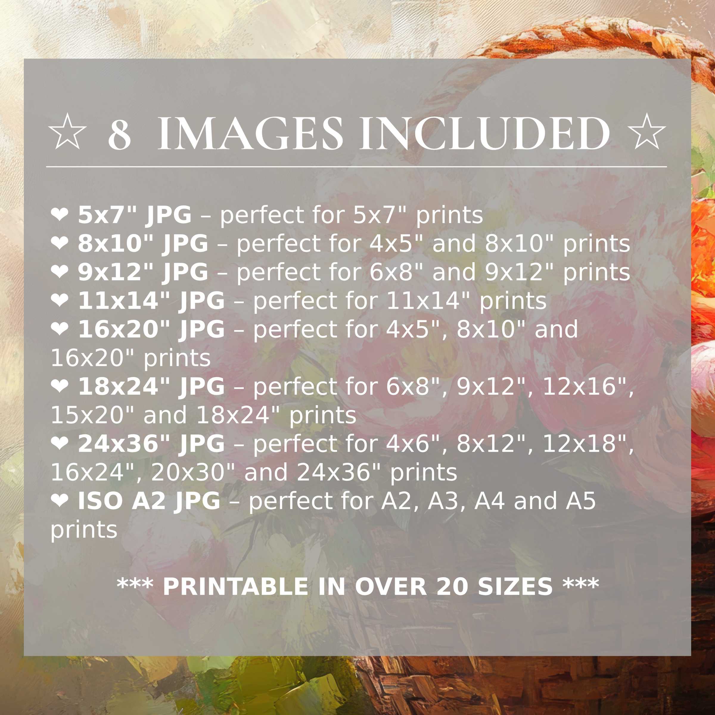 Easter digital print exuding radiant warmth with soft pastels and vibrant reds, offered in 8 high-quality sizes to elevate modern interiors with versatile, elegant style