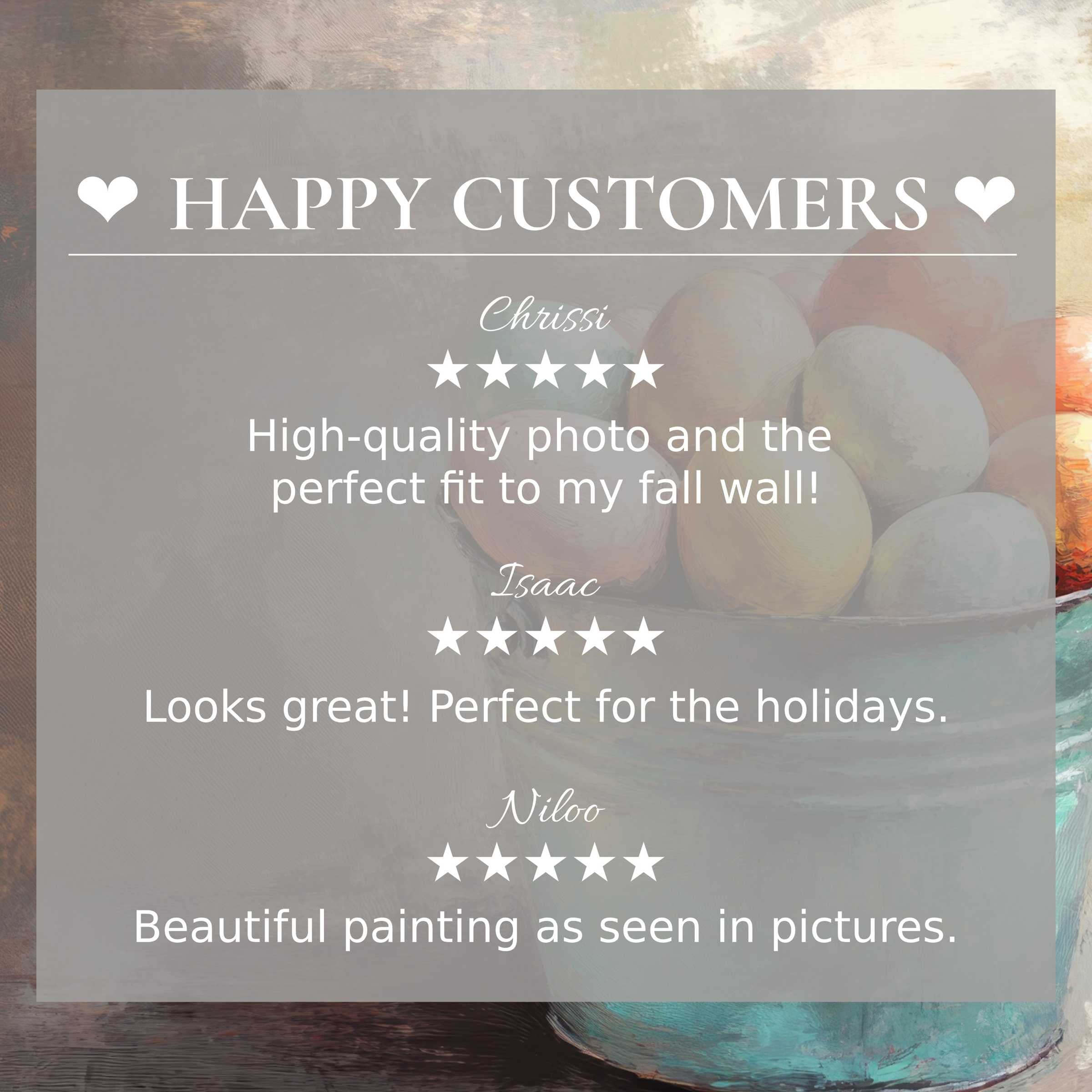 Elegant easter art for Frame TV with abstract pastel eggs; happy customer reviews build trust and style appeal