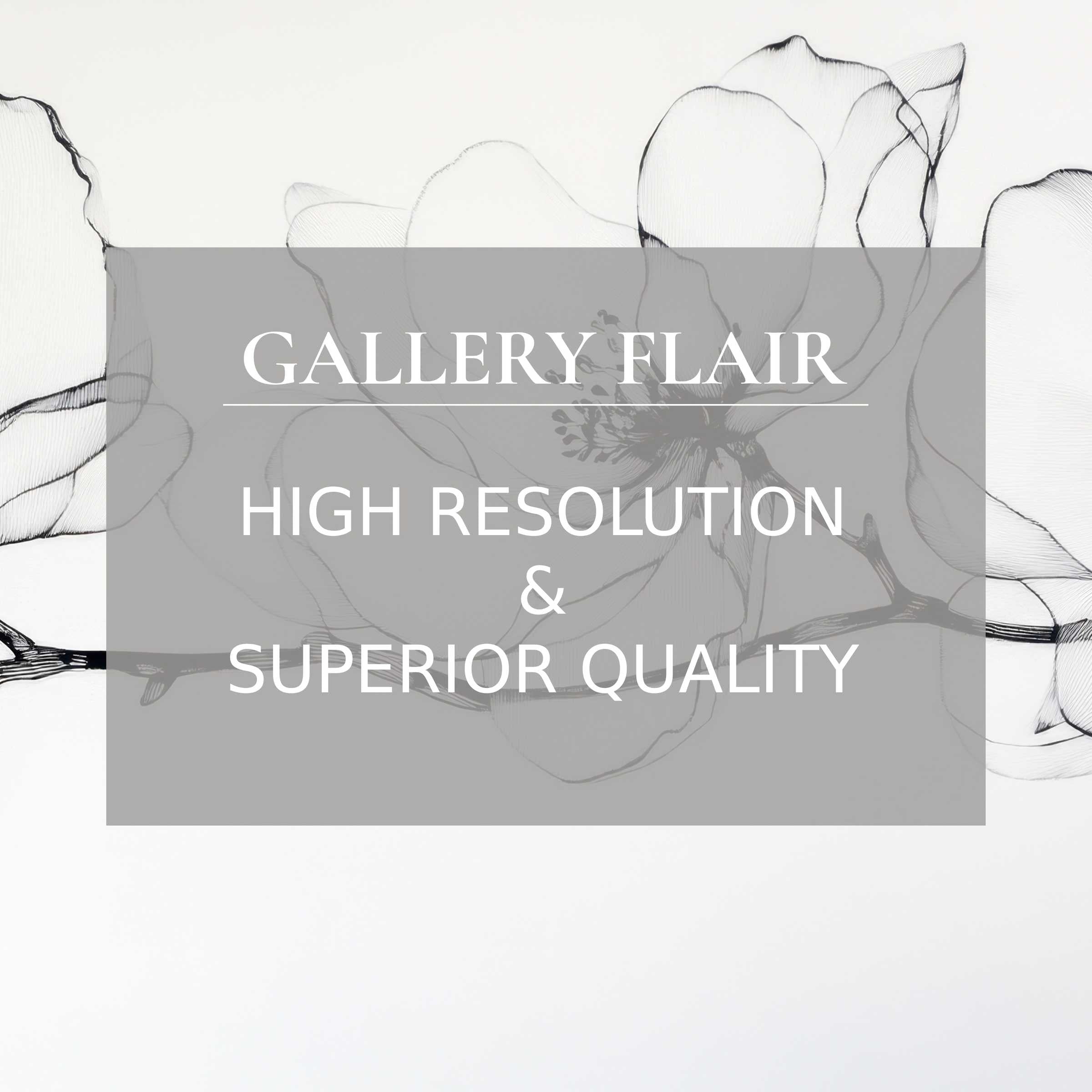 Ethereal floral printable art with delicate linework, offering calming sophistication and premium detail for modern interiors