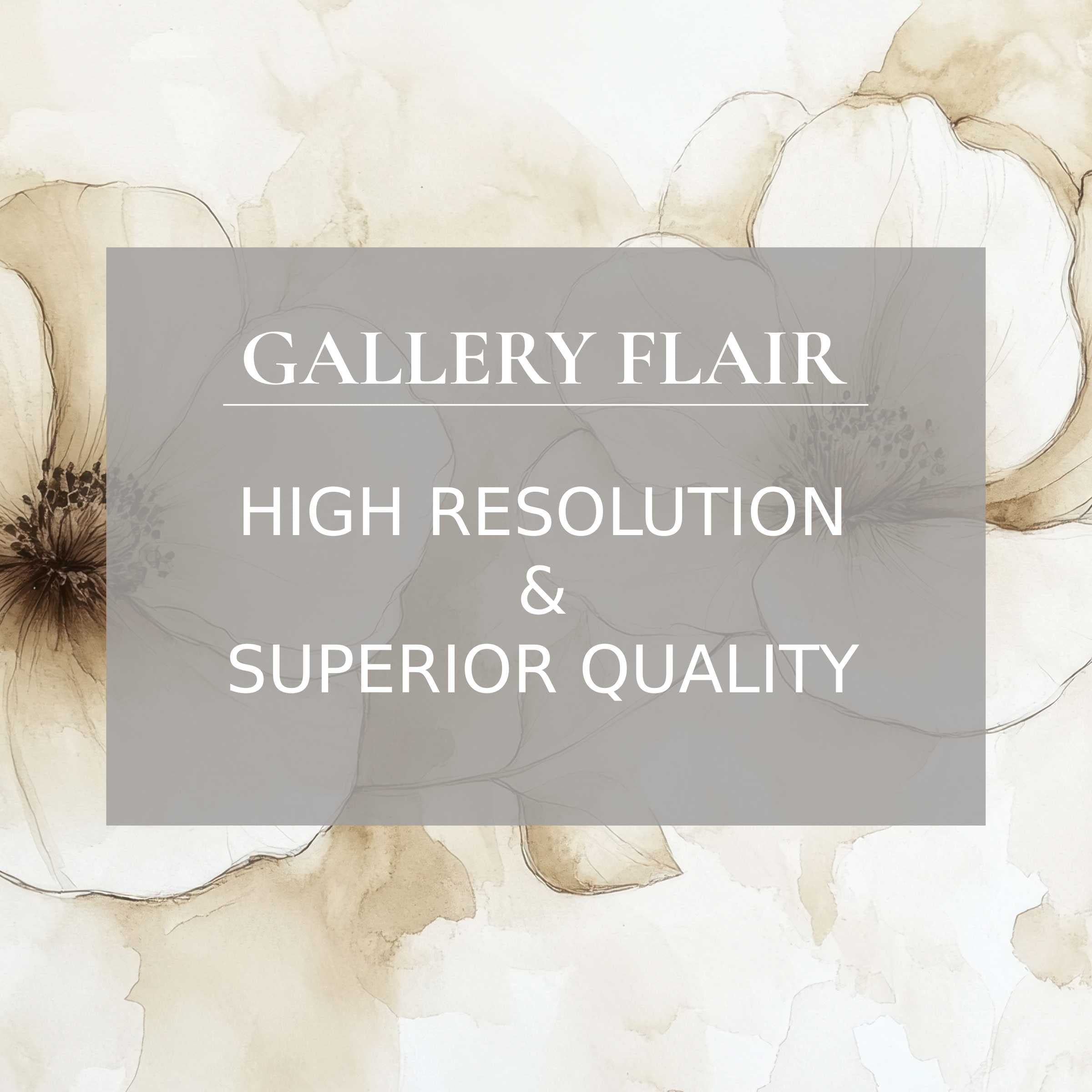 Neutral printable art featuring calming beige florals with delicate line detail, enhancing modern interiors with refined, high-resolution elegance