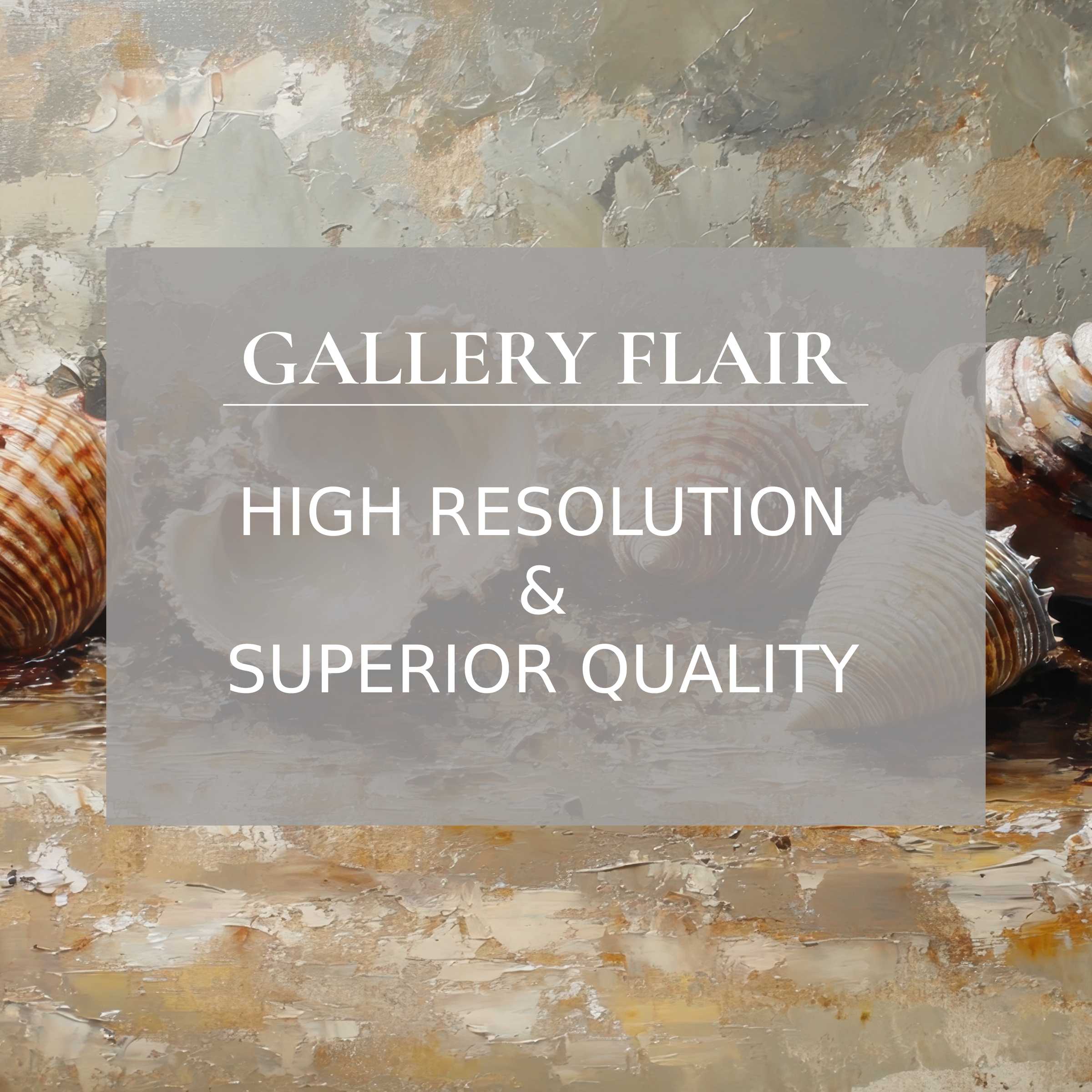 Calming beach printable art featuring textured seashells in warm neutrals, elevating modern interiors with premium detail and serene coastal elegance