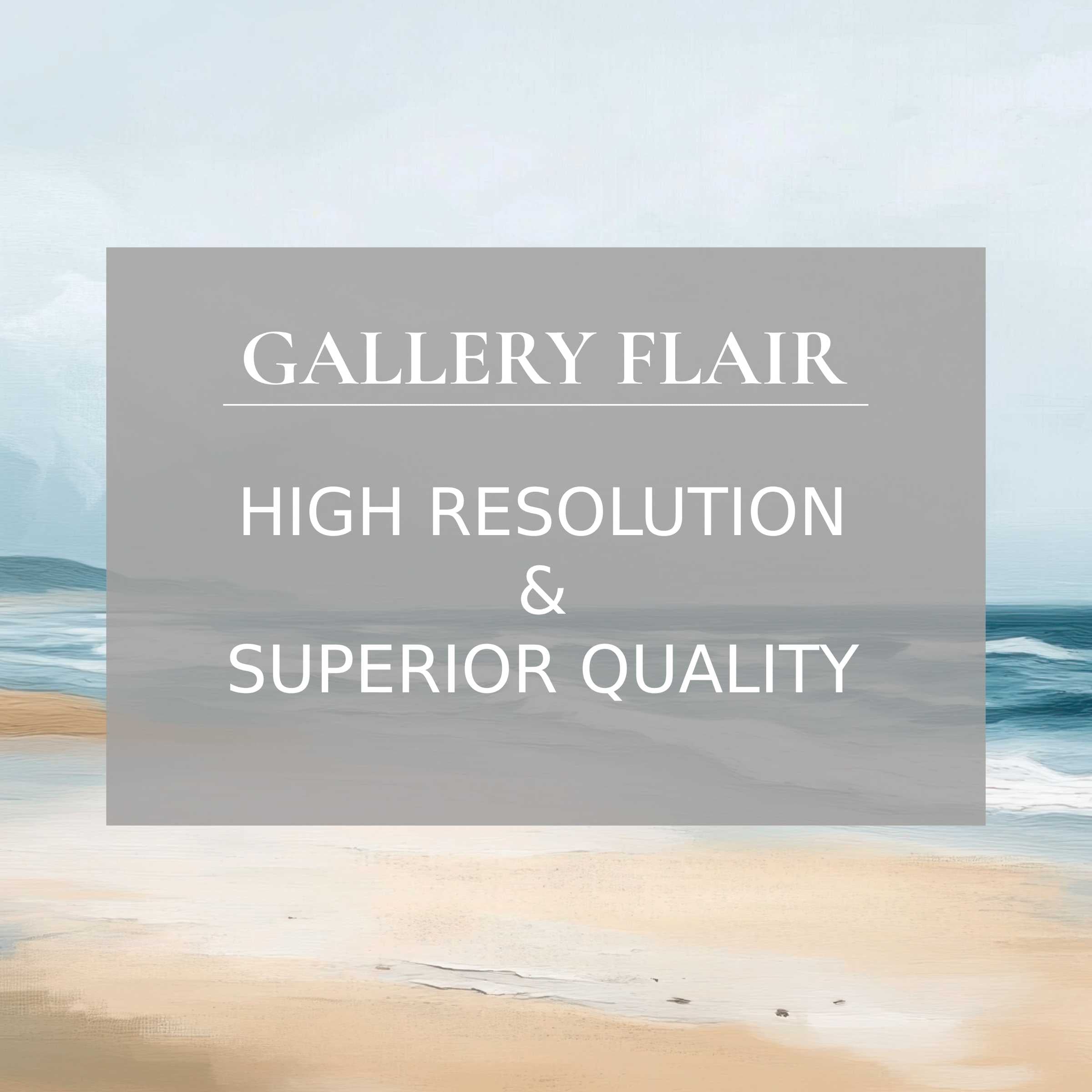 Elegant coastal scene in soft hues with refined detail, perfect as a high-definition landscape Frame TV picture