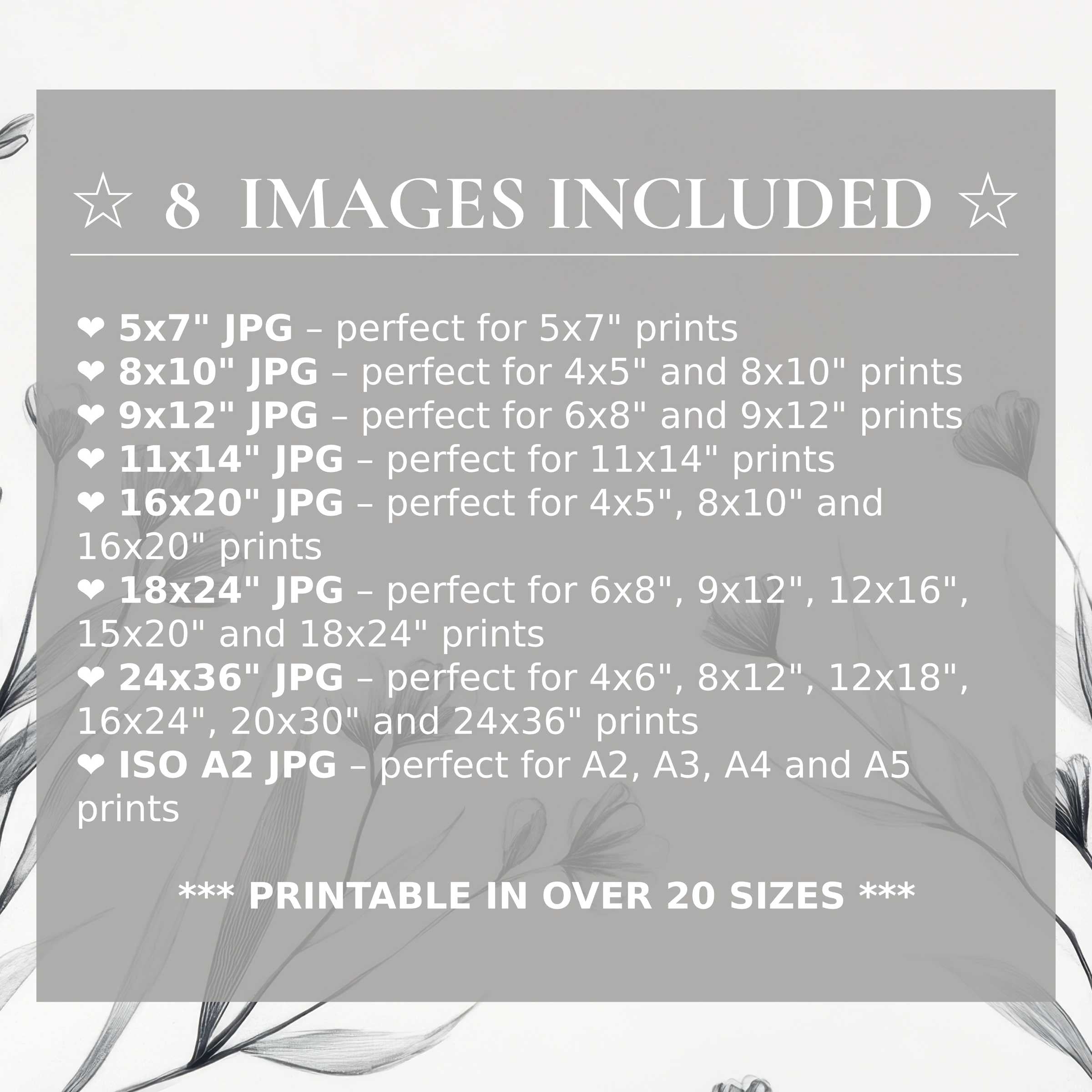 Neutral digital print with calming beige and soft gray hues, offered in 8 high-quality sizes included, enhancing modern interiors with timeless elegance and versatile style