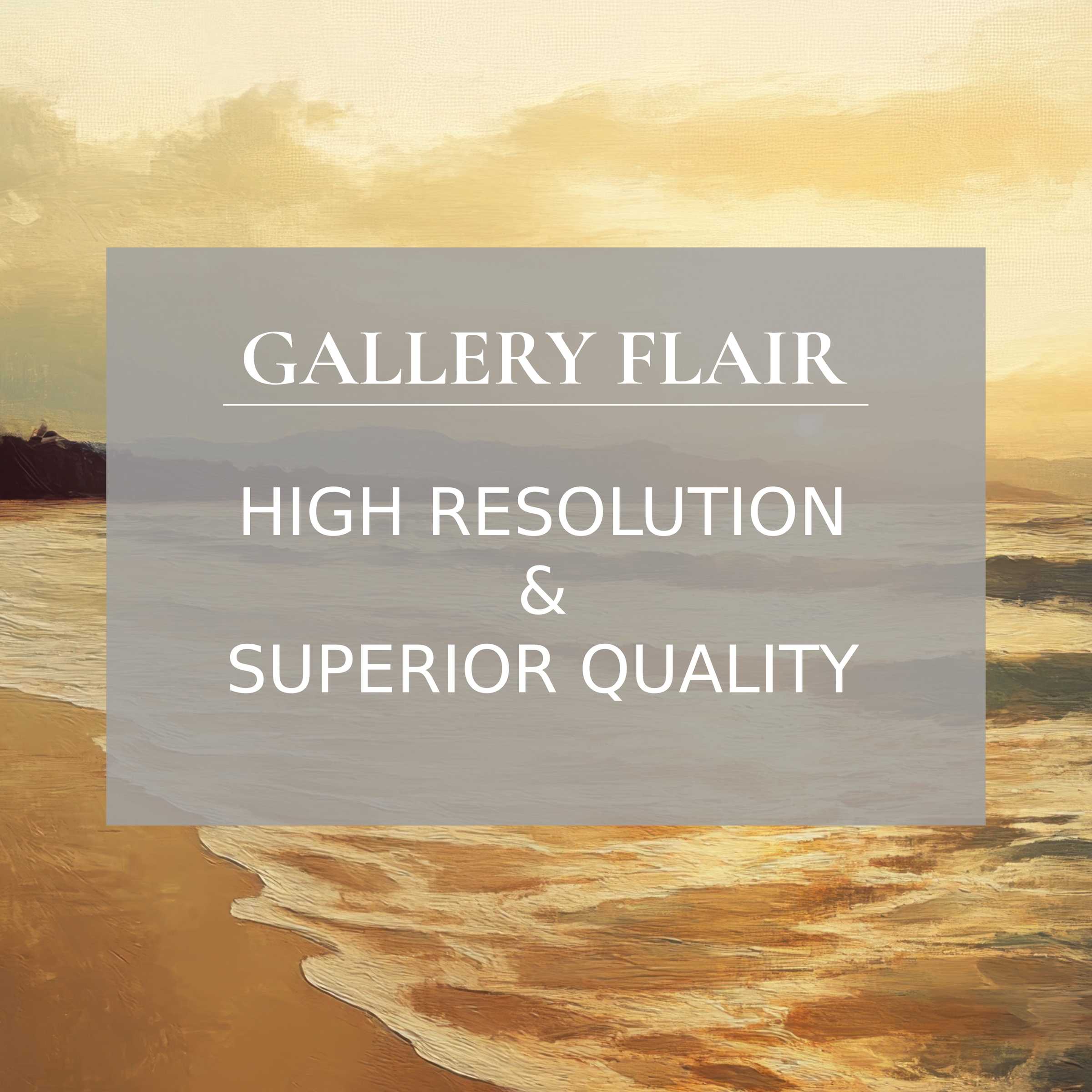 Calming beach printable art with radiant golden hues and intricate detail, elevating modern interiors with coastal elegance