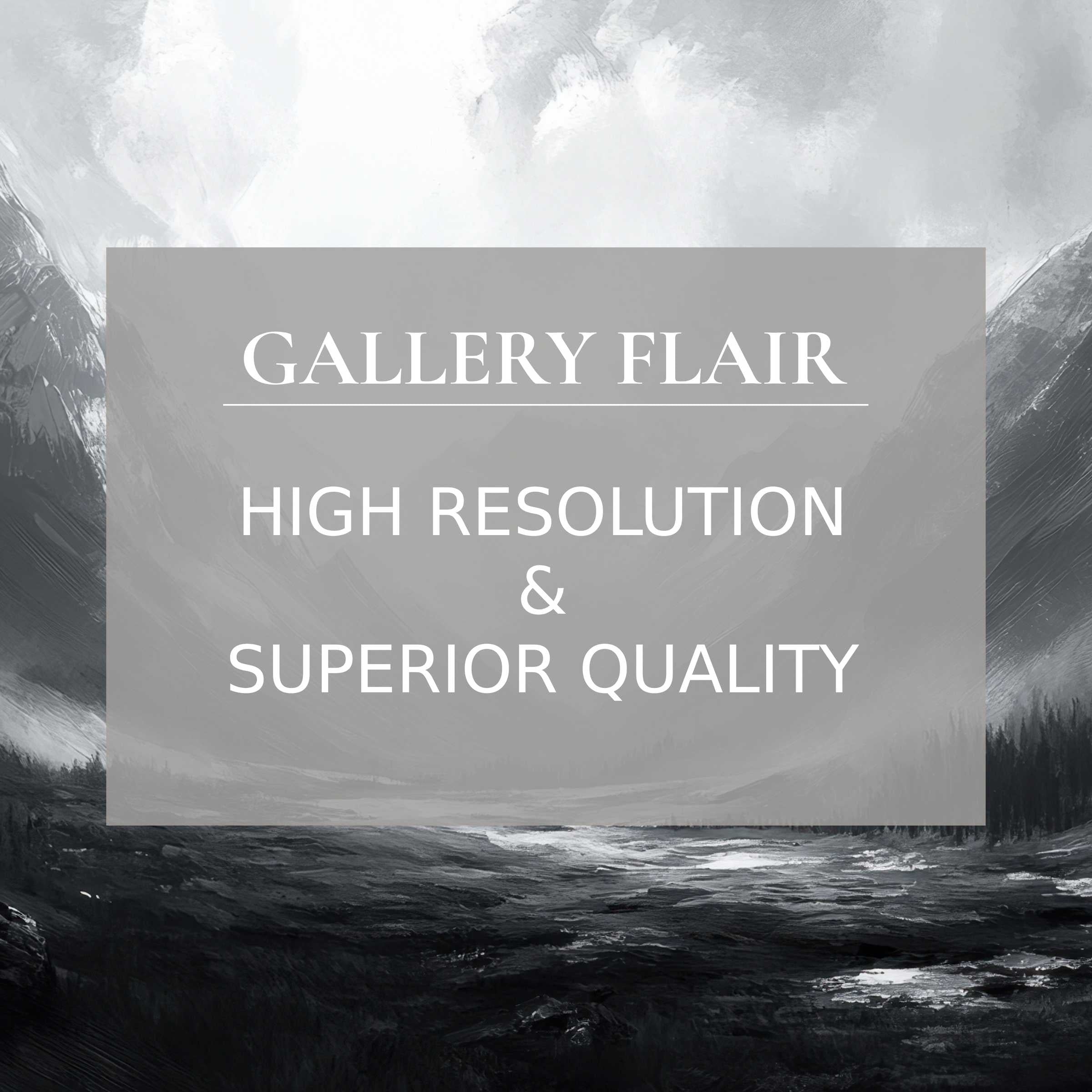 Neutral printable art featuring a calming grayscale mountain landscape with refined texture and elevated modern interior appeal