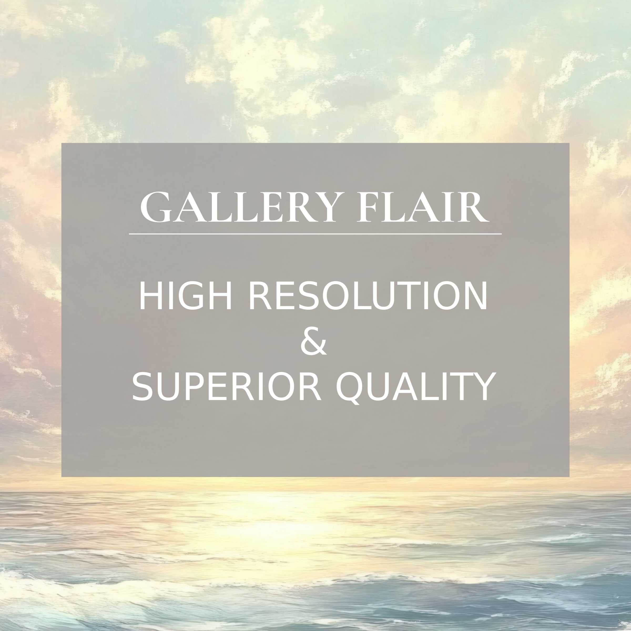 Calming coastal printable art with radiant sunrise hues and exquisite detail, perfect for elevating modern home decor ambiance