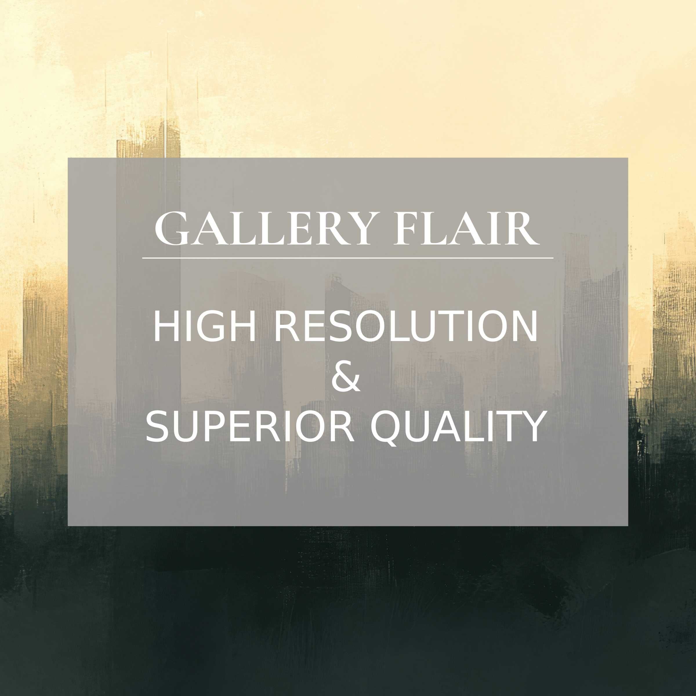 Elegant abstract skyline in muted tones, showcasing refined detail and clarity in this urban Frame TV picture