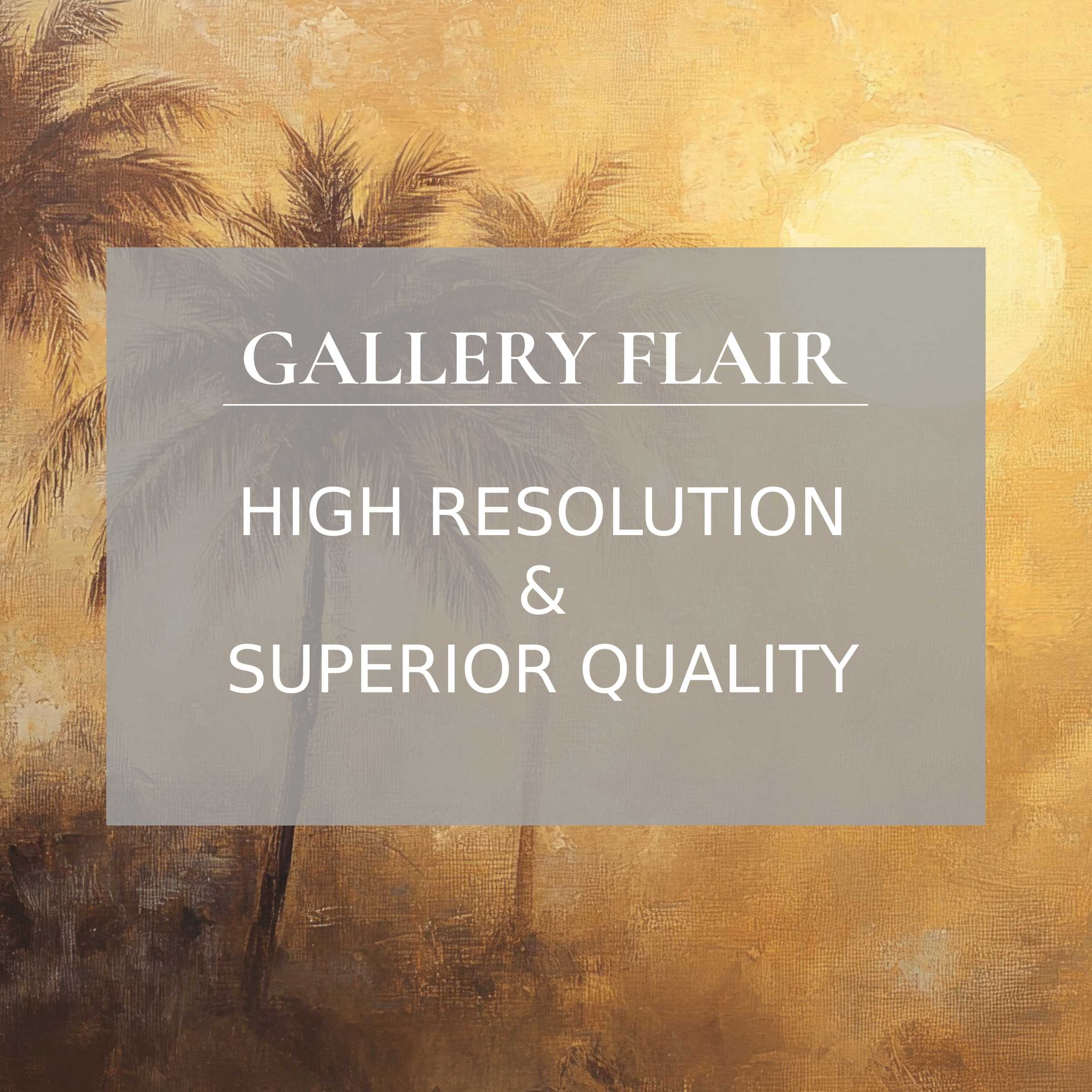 Radiant summer printable art featuring textured palm silhouettes at sunset, elevating modern interiors with calming, premium detail