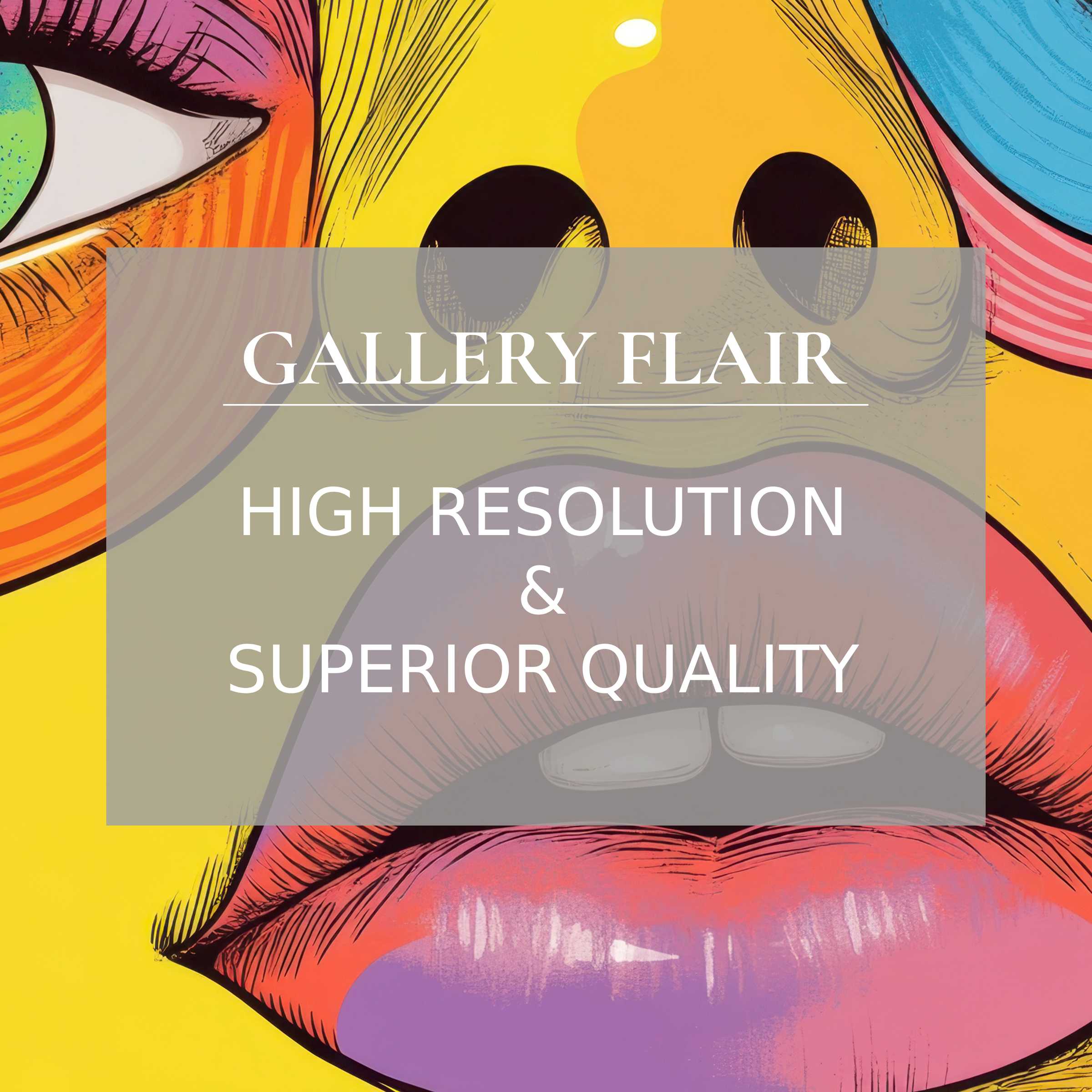 Vibrant pop art printable art with bold, radiant hues and intricate detail, enhancing modern interiors with dynamic, gallery-quality style