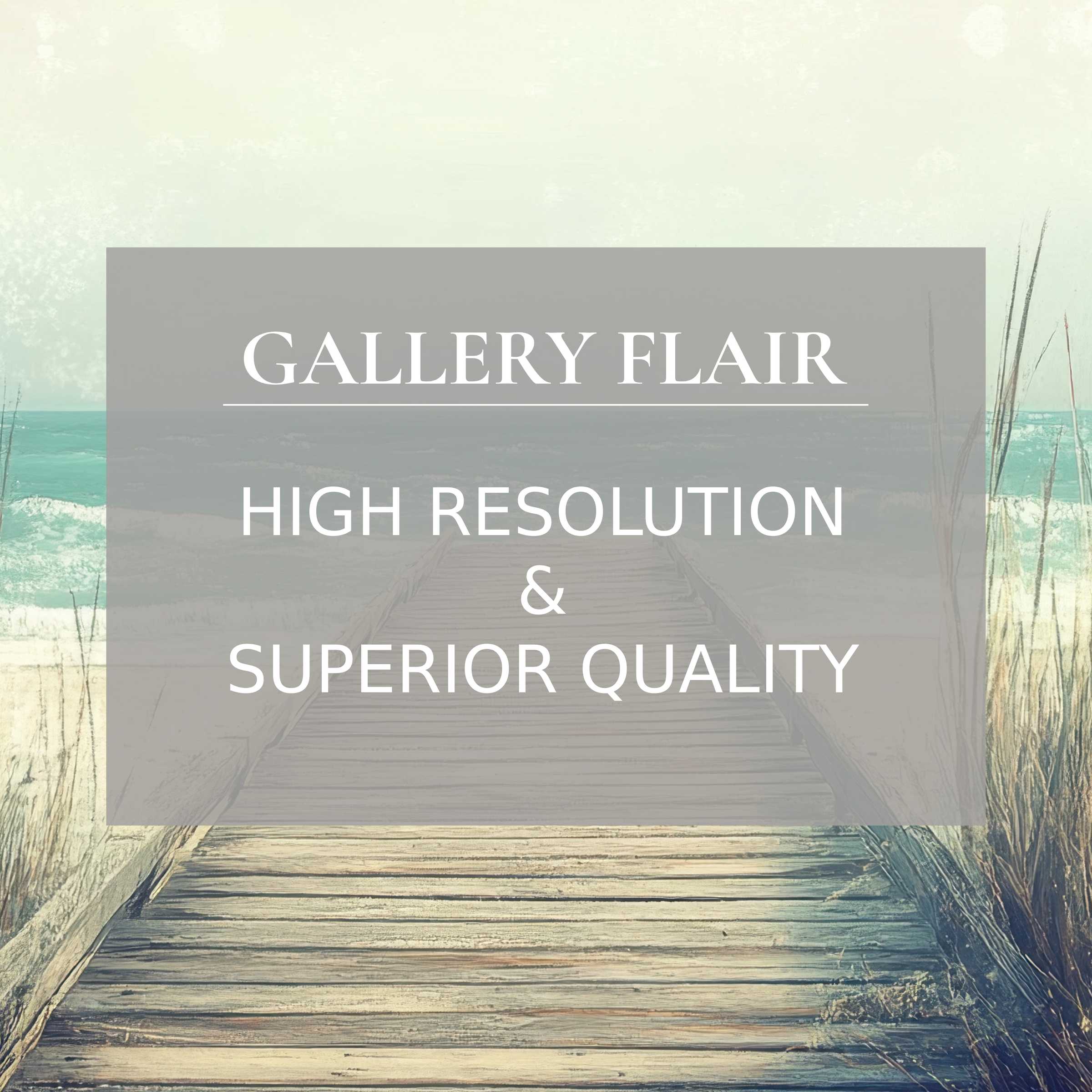 Calming beach printable art featuring a sunlit boardwalk to ocean waves, elevating modern interiors with refined, high-resolution detail