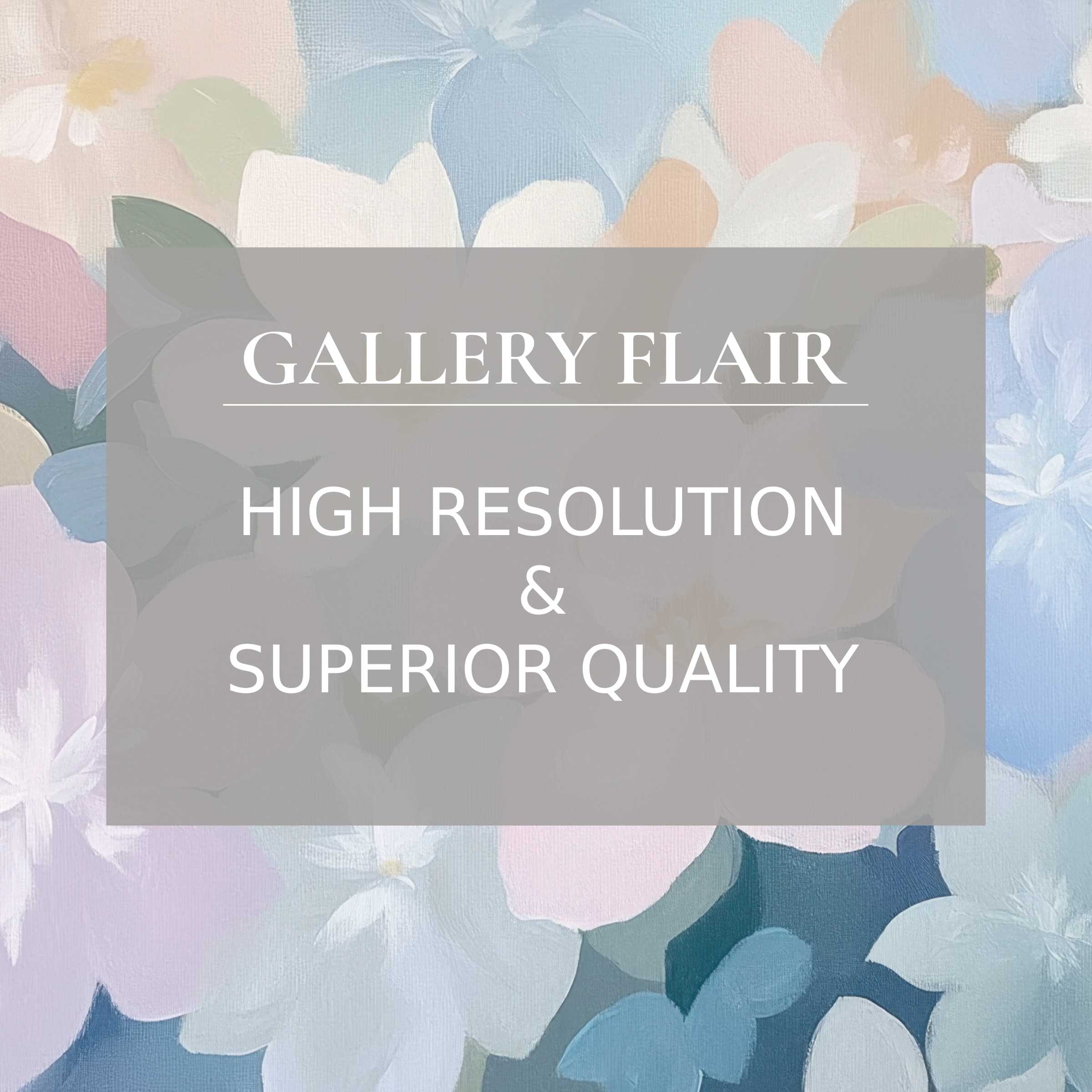 Elegant pastel floral nursery Frame TV picture with refined brushstrokes and exceptional visual clarity in high resolution