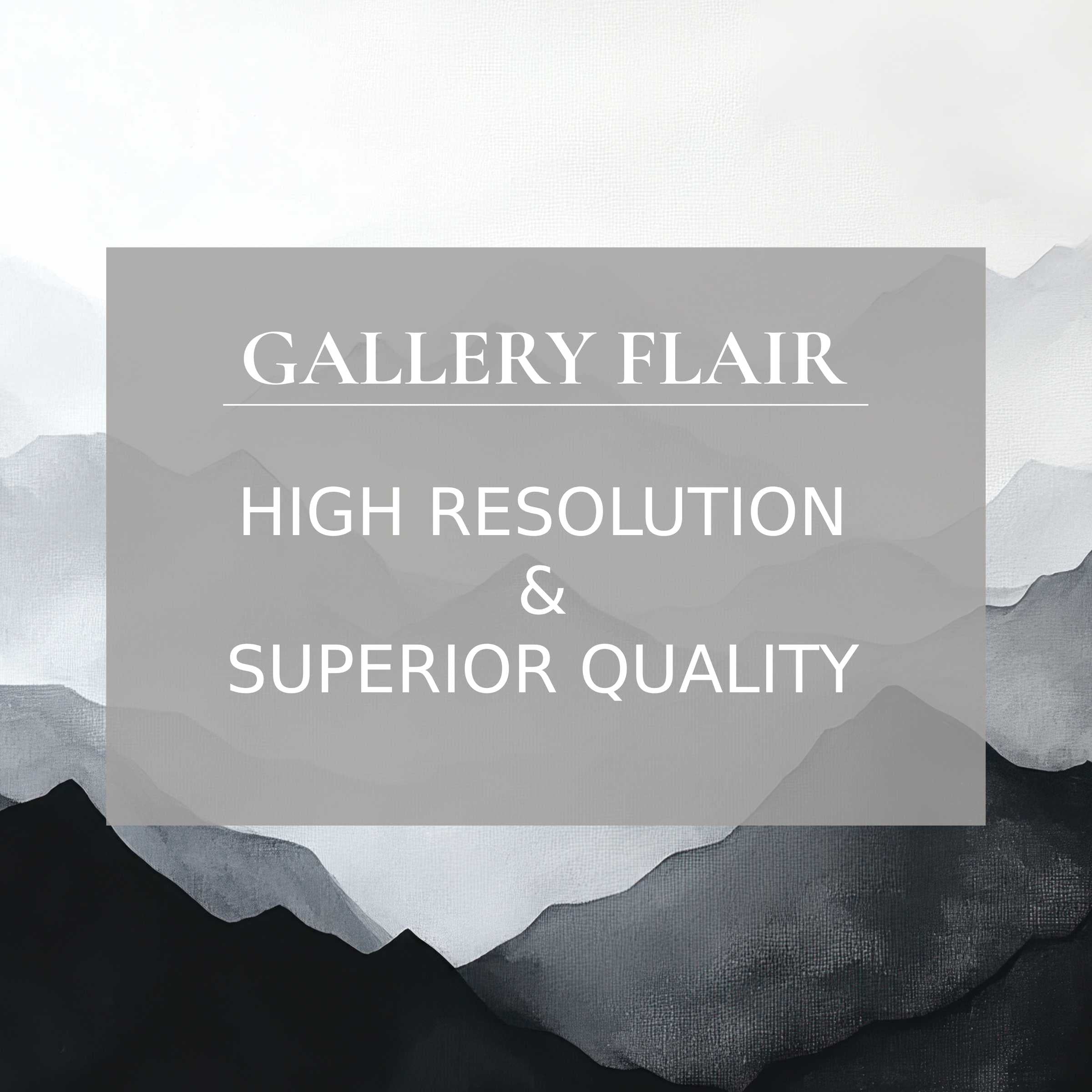 Calming modern printable art featuring layered monochrome mountains in exquisite high resolution, perfect for elevating stylish home interiors